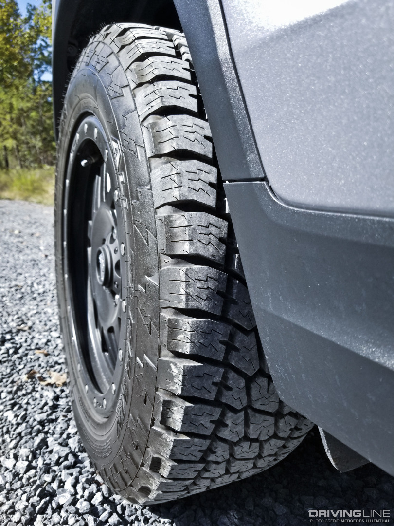 Nitto Terra Grapplers on gravel