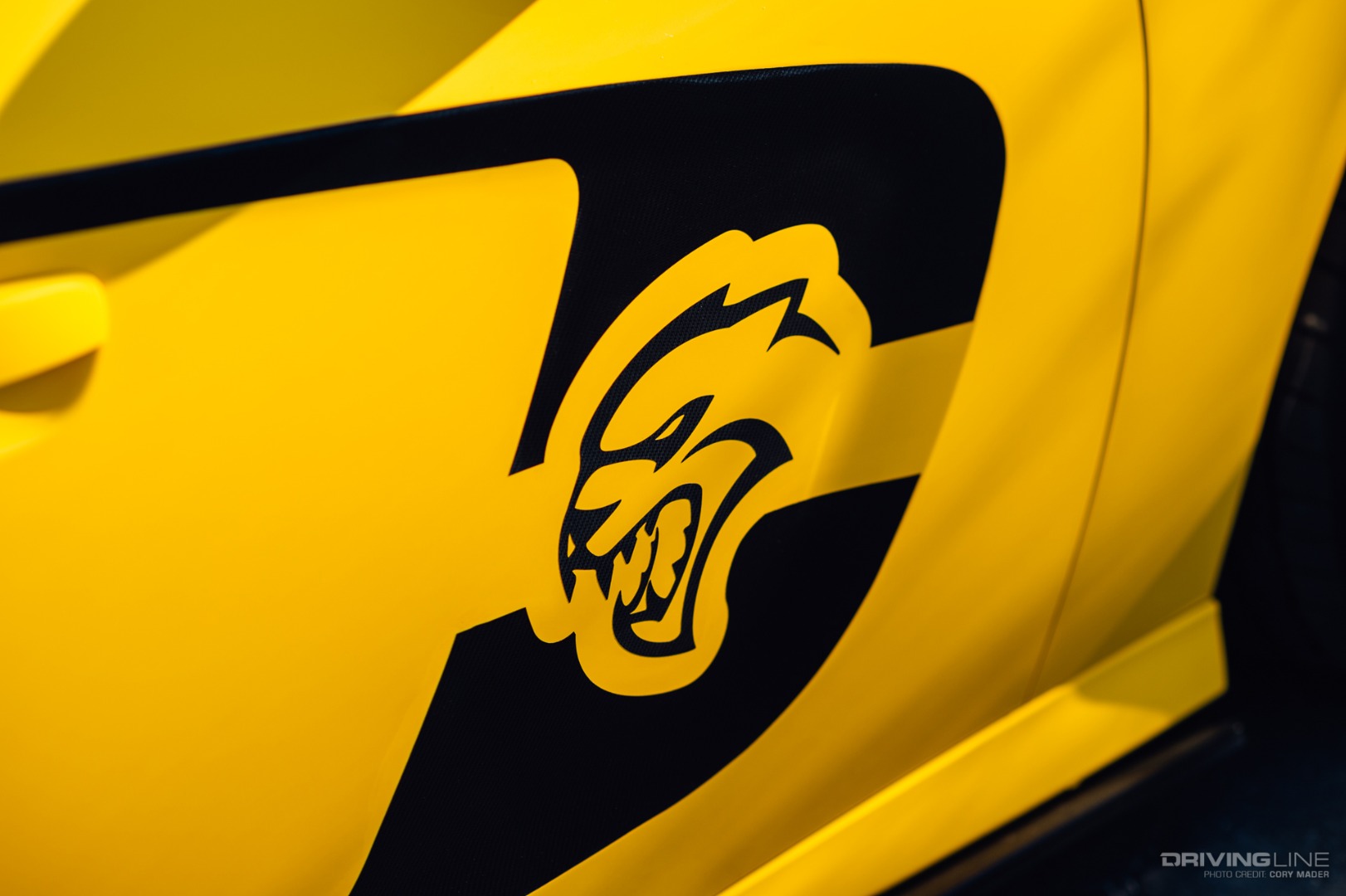 SRTBees Dodge Charger Hellcat Side Graphic