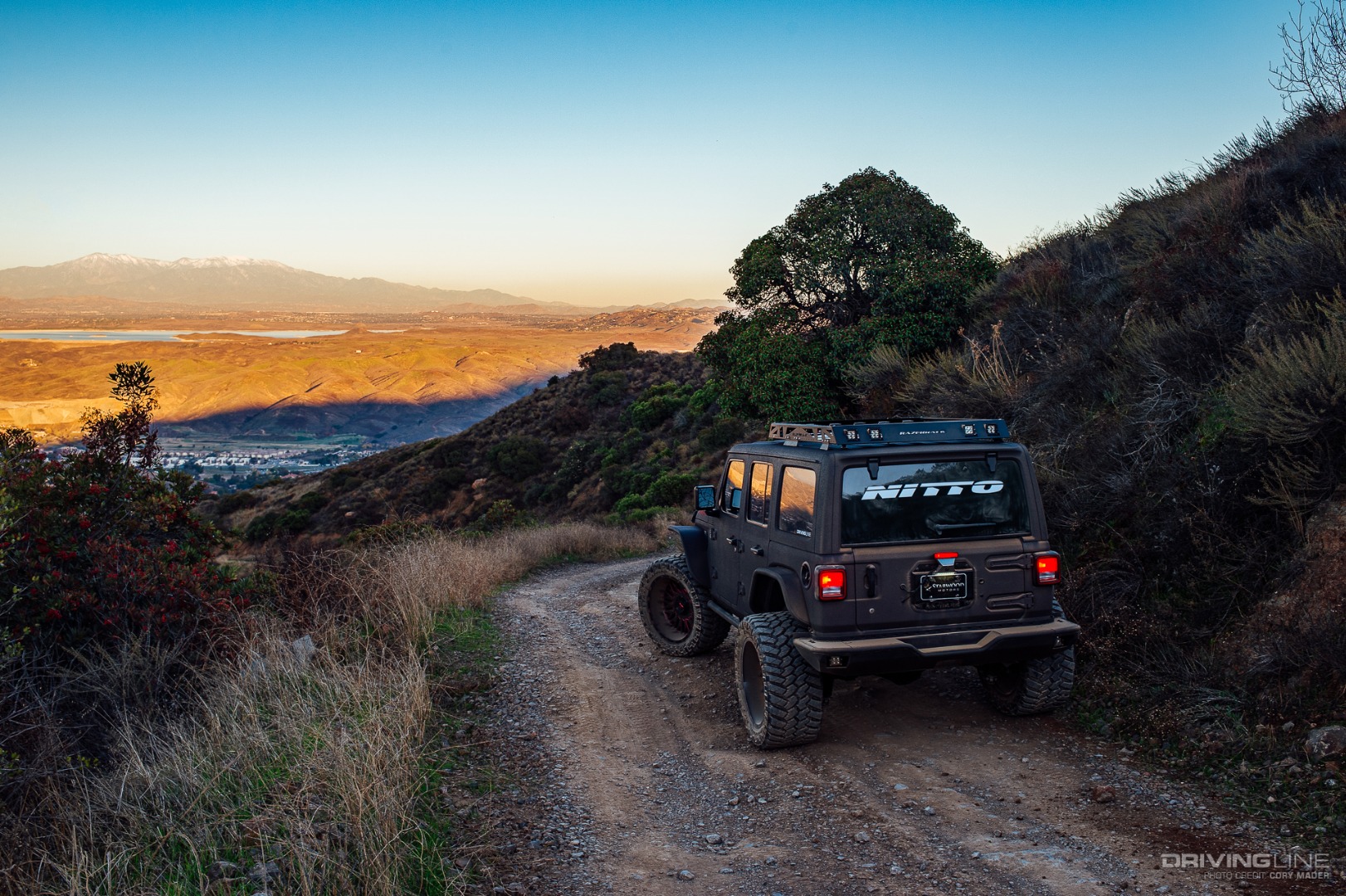 Starwood Motors Jeep Wrangler JLU with Nitto Trail Grapplers on Bedford Road