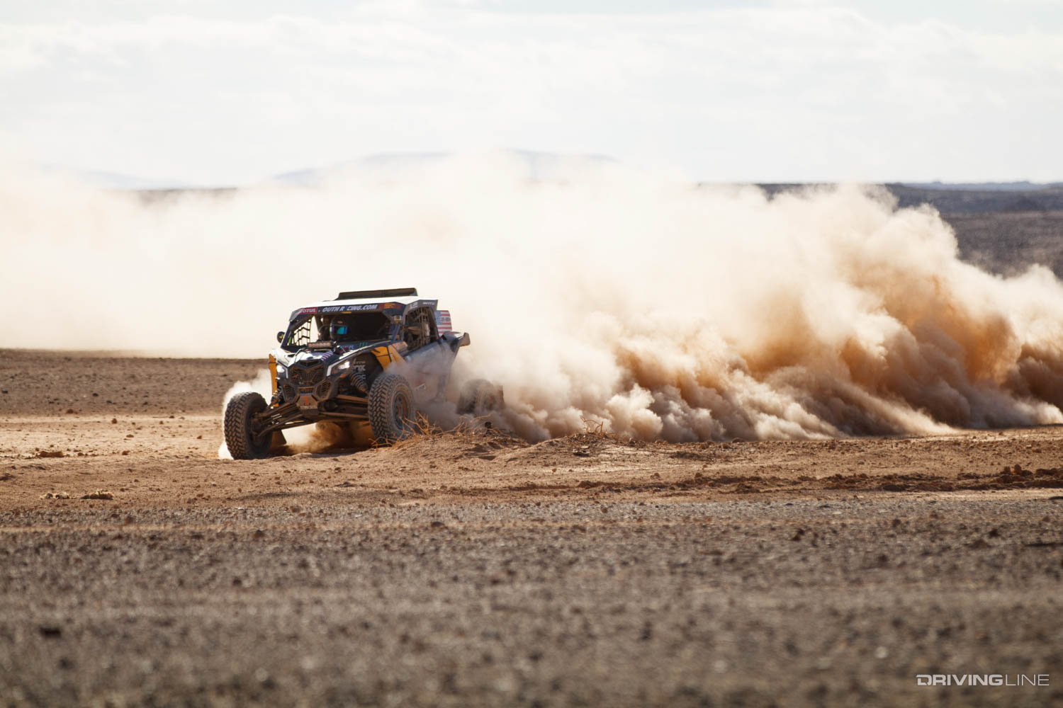 Casey Currie racing the 2020 Dakar rally