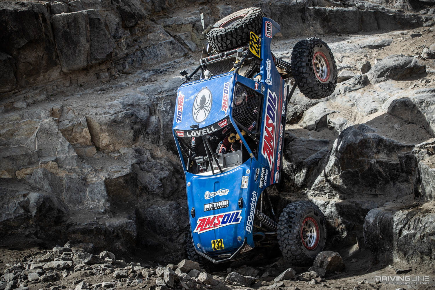 Brad Lovell in the Rocks at KOH EMC