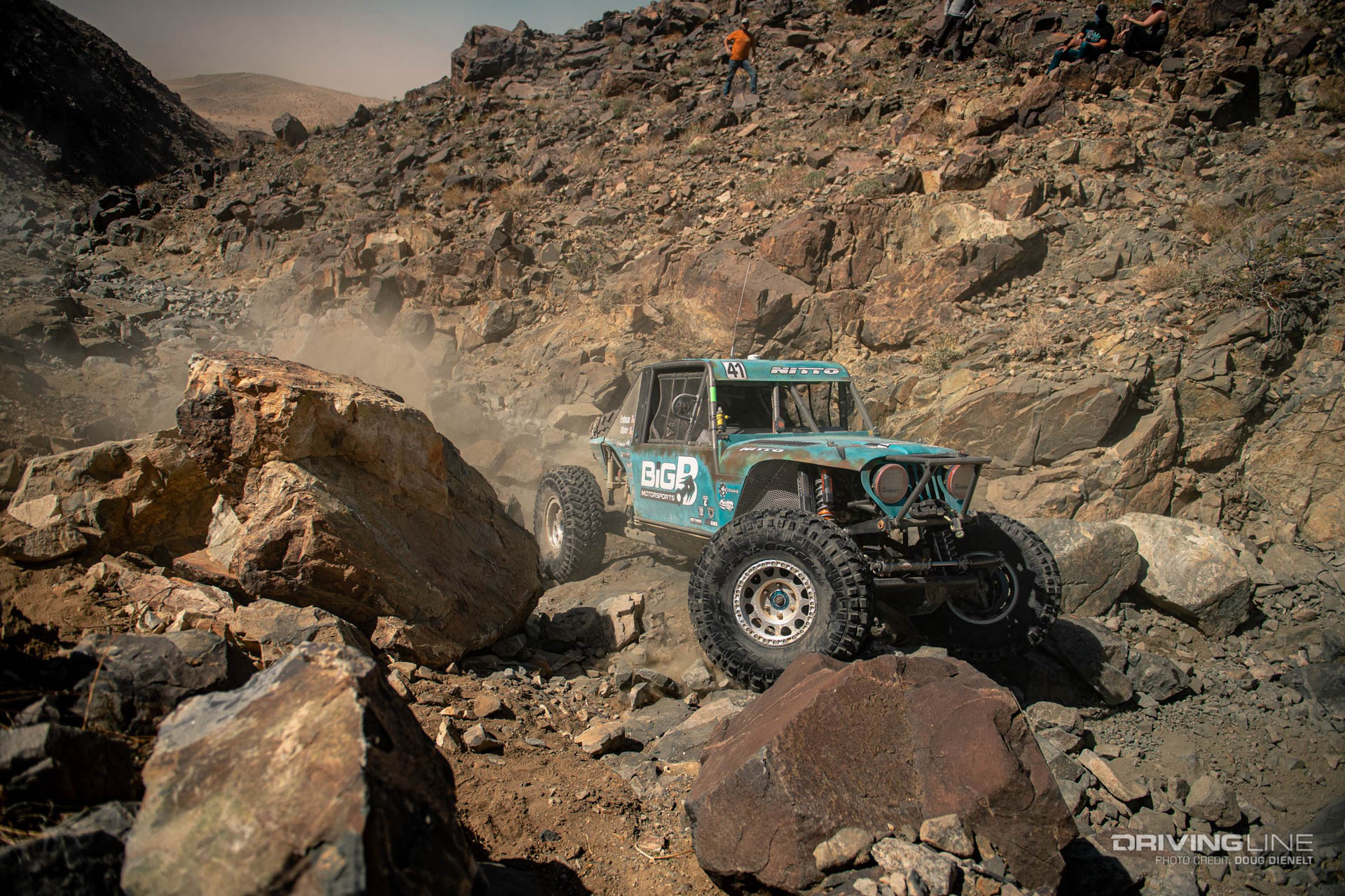 Josh Blyler's 4400 Car Navigates Rock Trails at KOH 2020