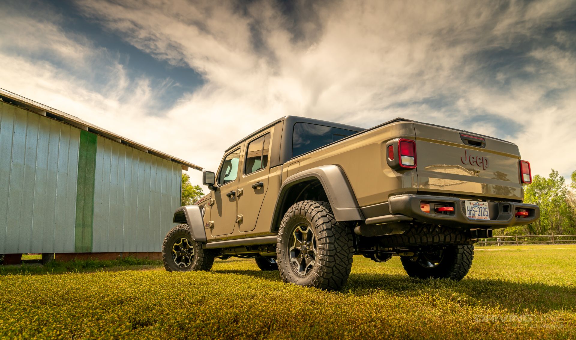 Tan Jeep Gladiator