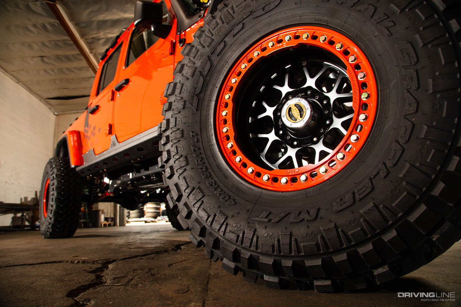 Nitto Trail Grappler 40-inch tires on jeep gladiator