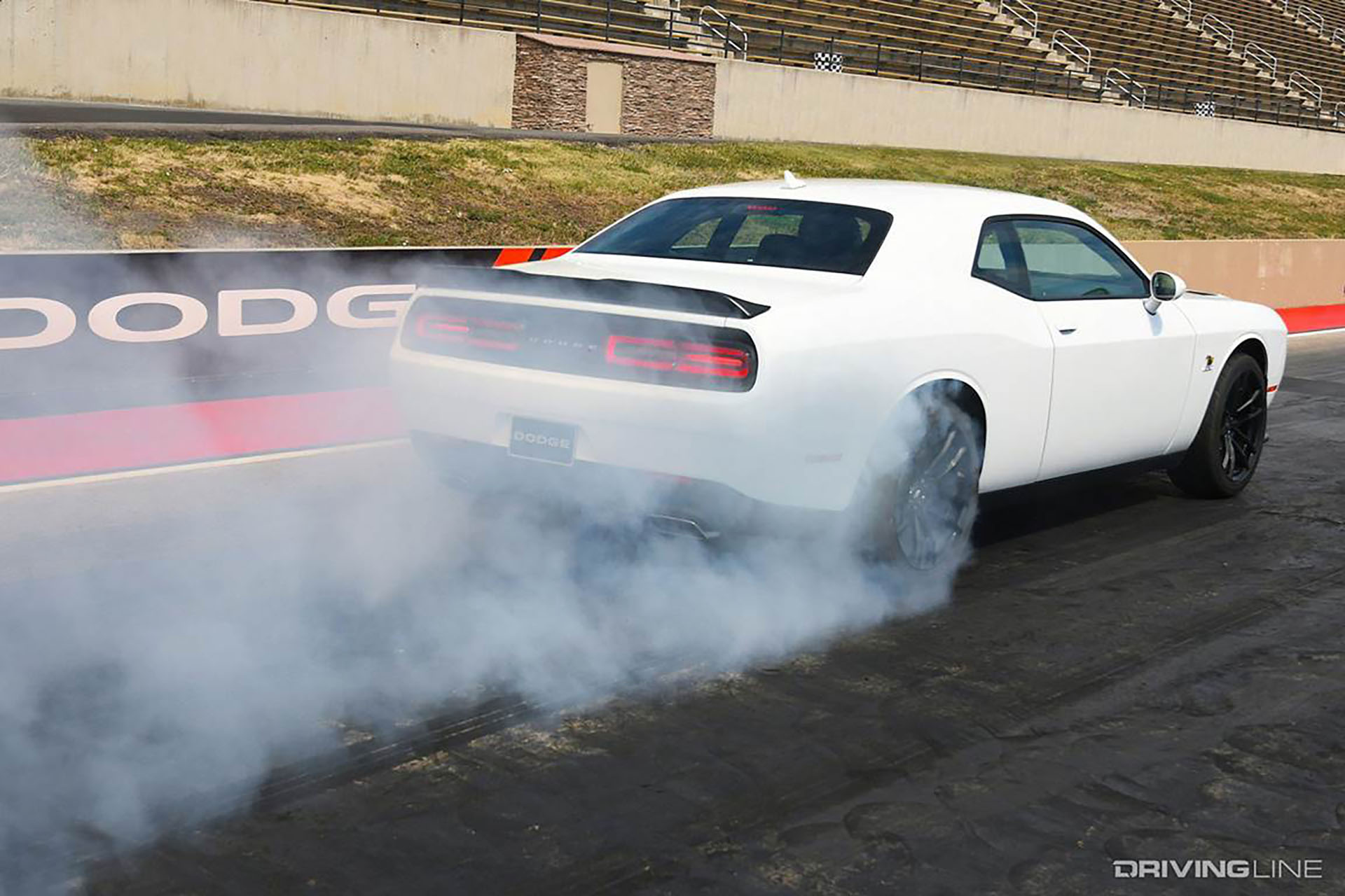 Dodge Challenger Scat Pack 1320 Burnout