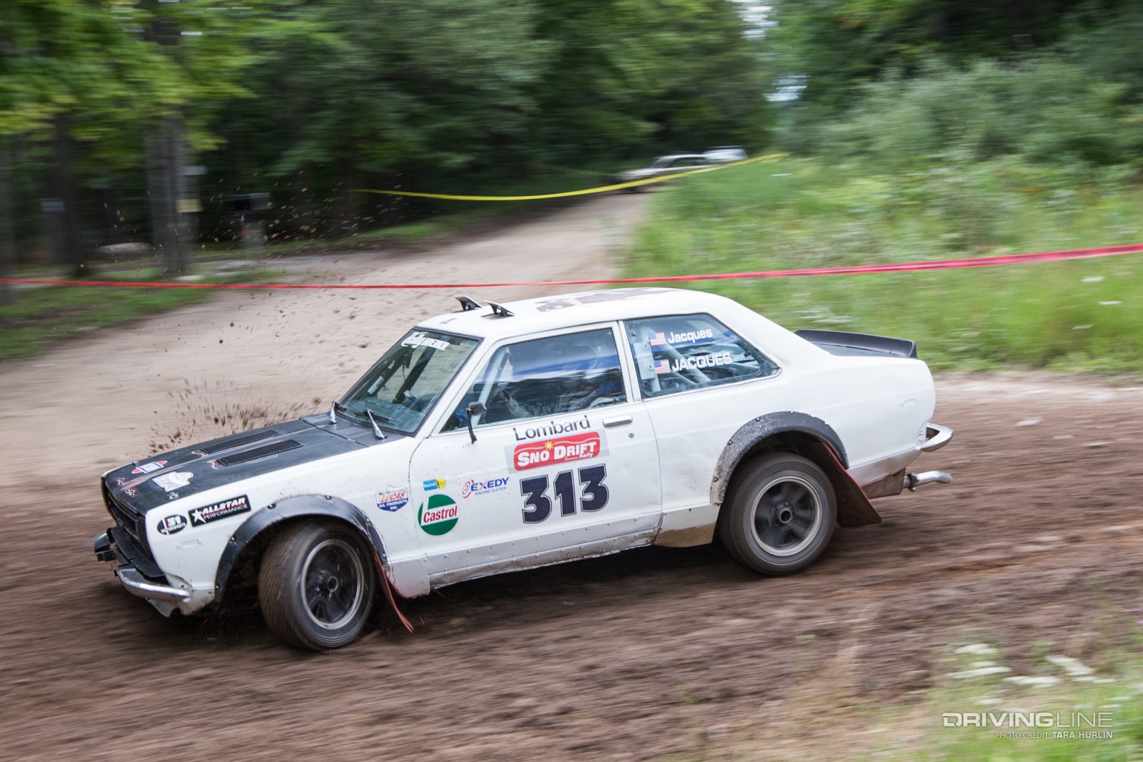 Rally cars take a beating, so a roll cage is important for safety and stability.