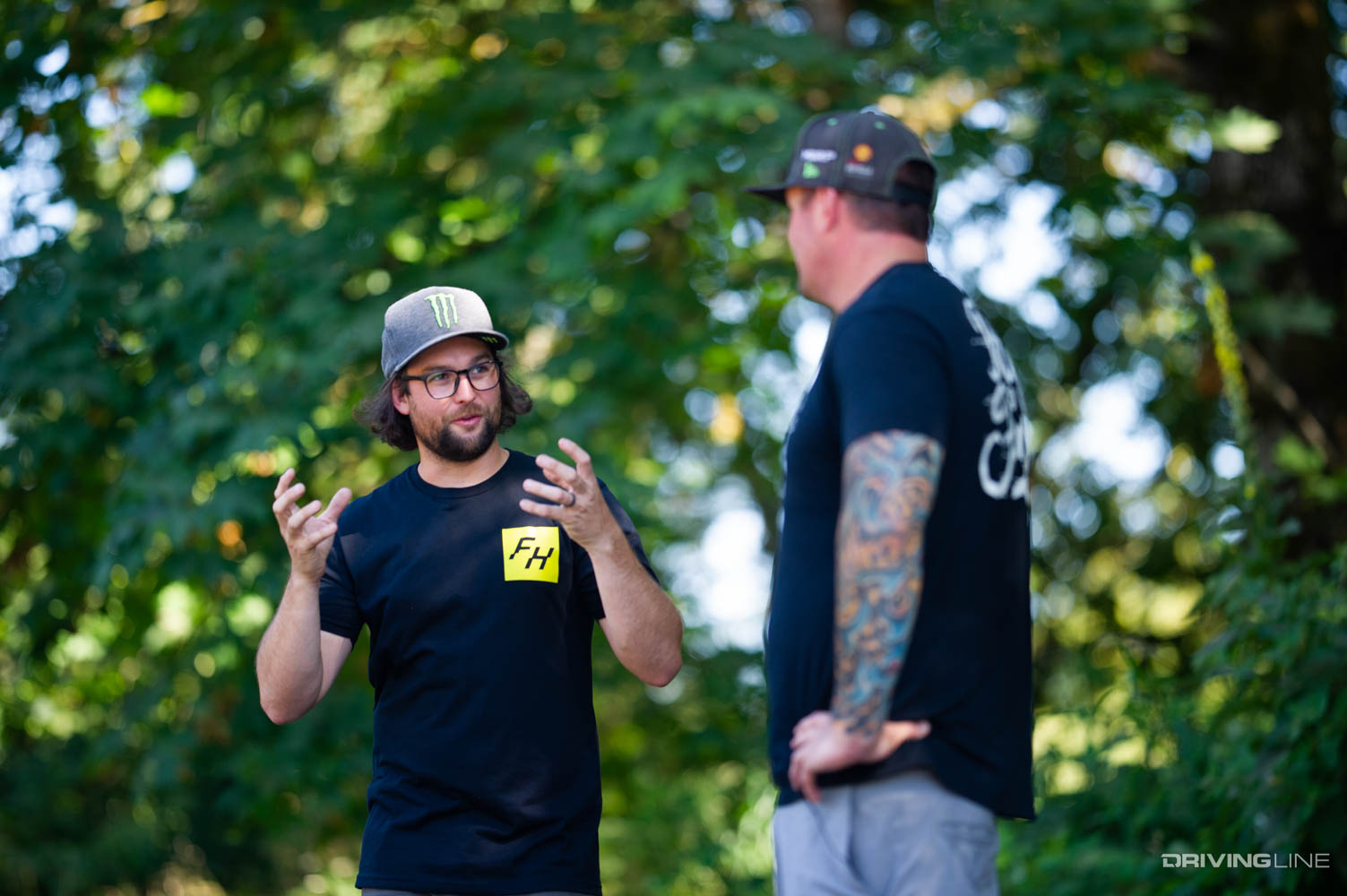 Chelsea teaches Loren how to Drift at the school of drift