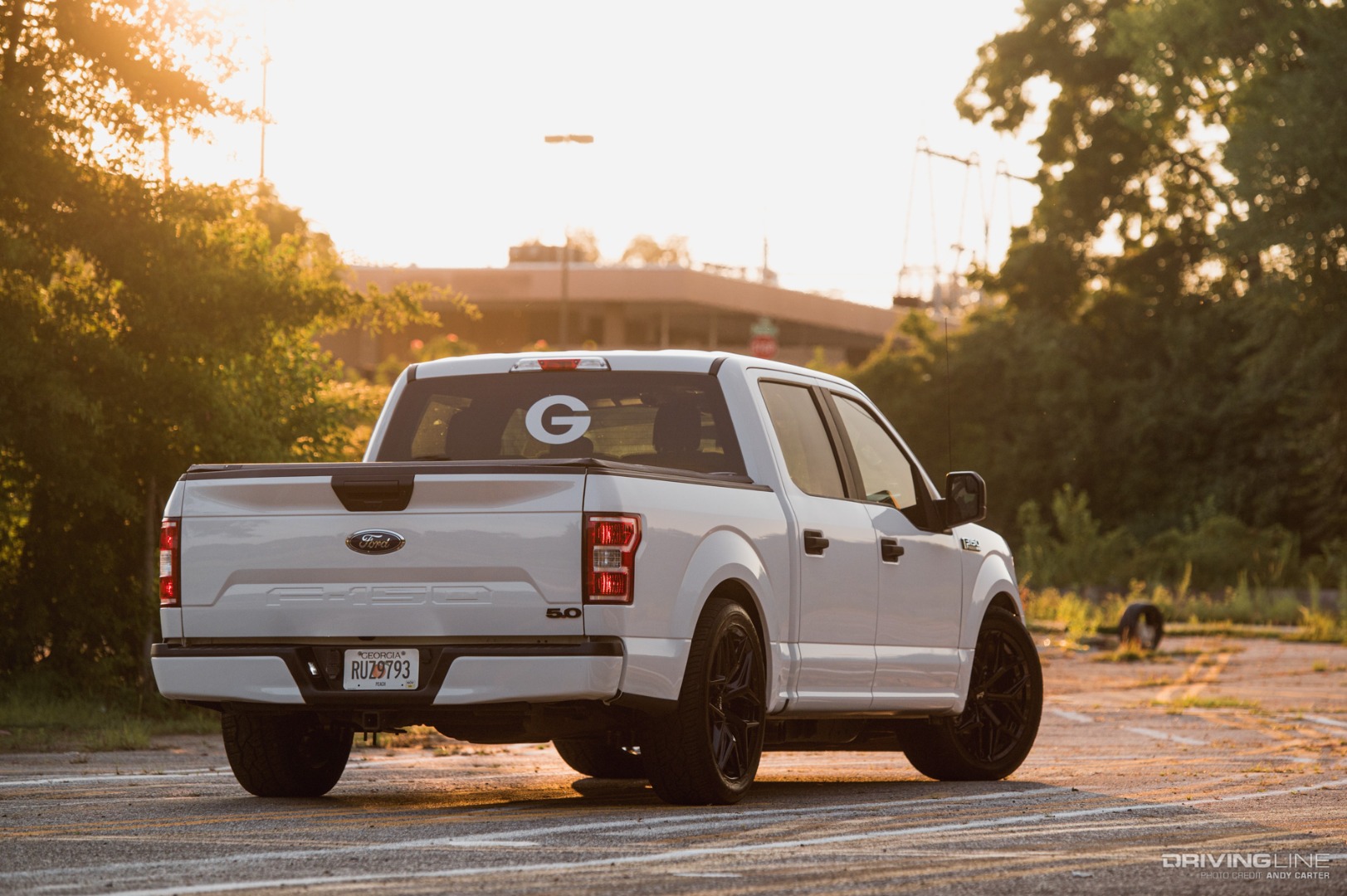 2019 F150 rear angle