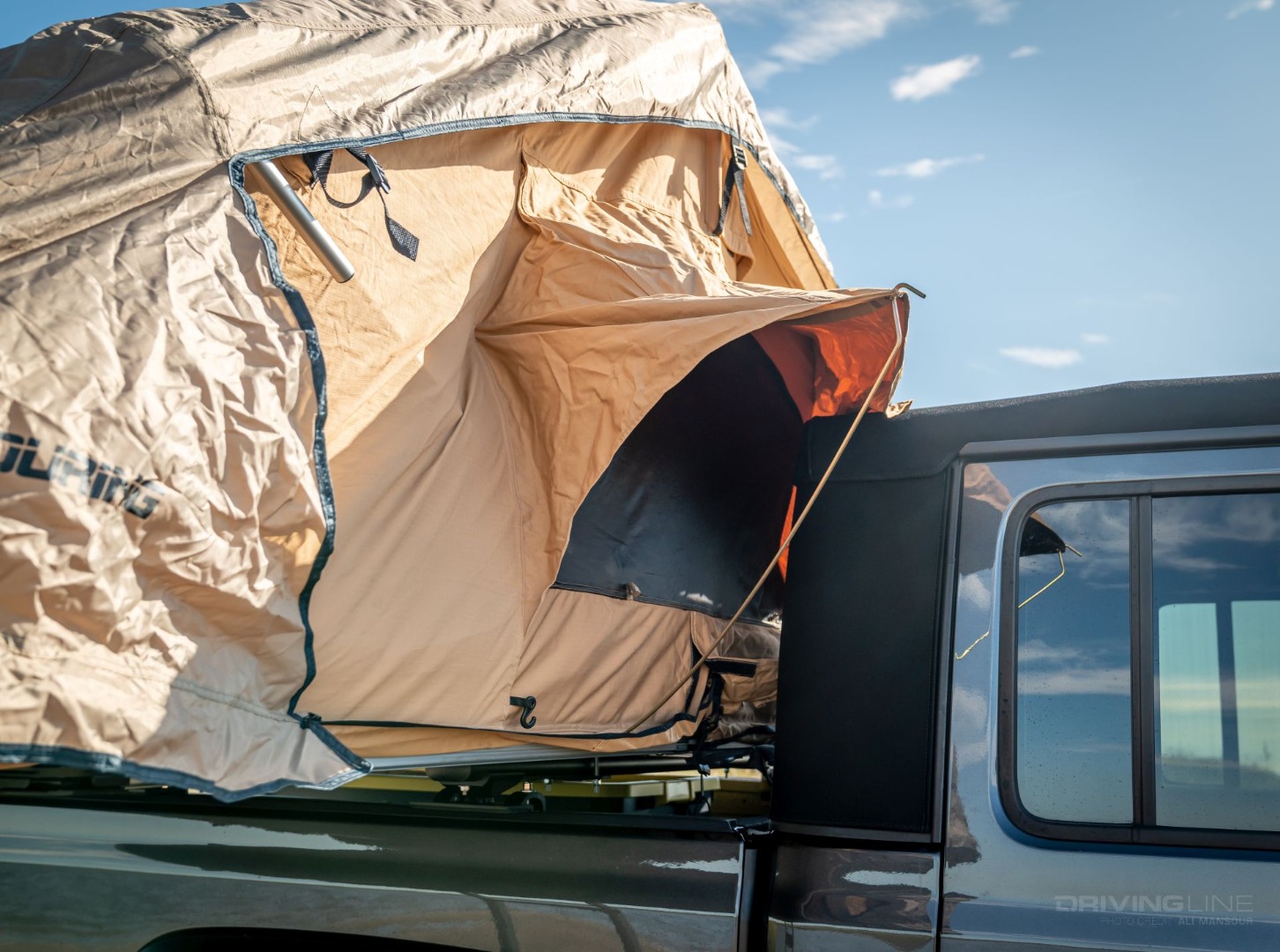 Jeep Gladiator low profile cheap bed rack arb simpson series III tent