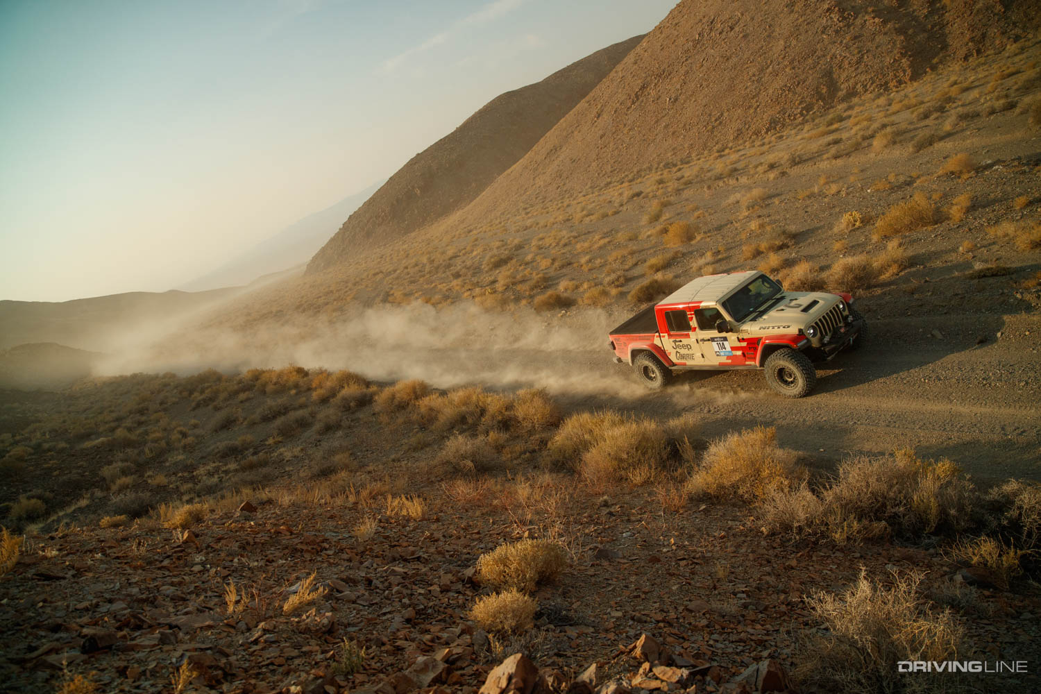 Ali Currie driving in the 2020 Rebelle Rally