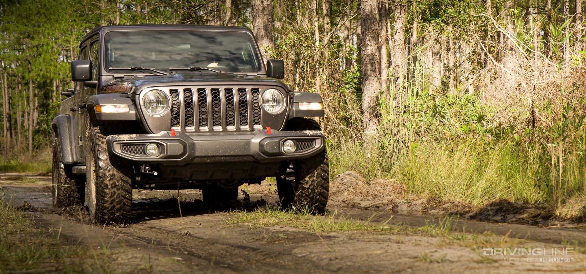 2020 Jeep Gladiator Rubicon Arcus Rugged Ridge Winch Stubby Front Bumper