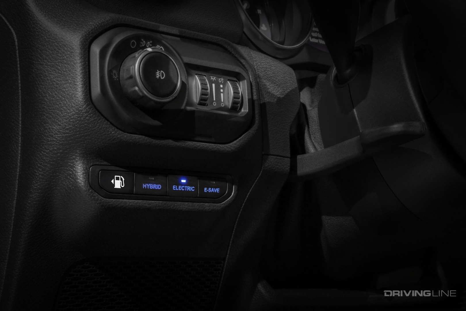 2021 jeep wrangler 4xe controls