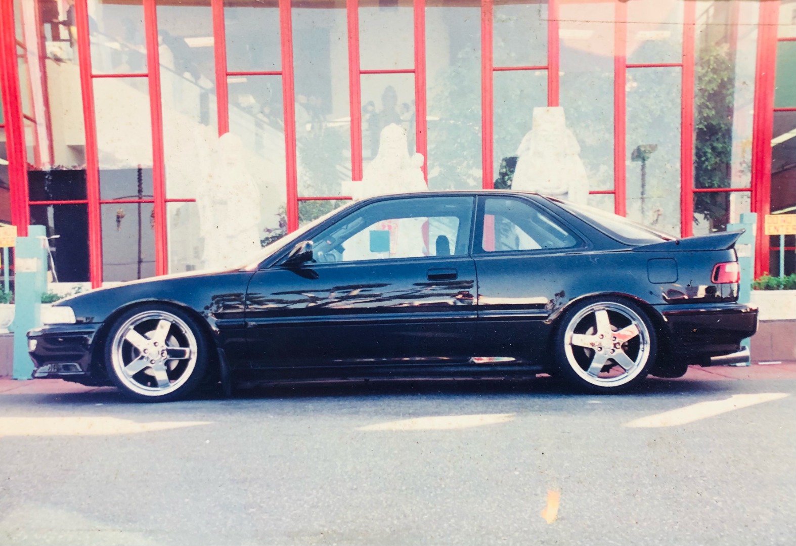 An early stage of Ron Bergenholtz's Acura Integra