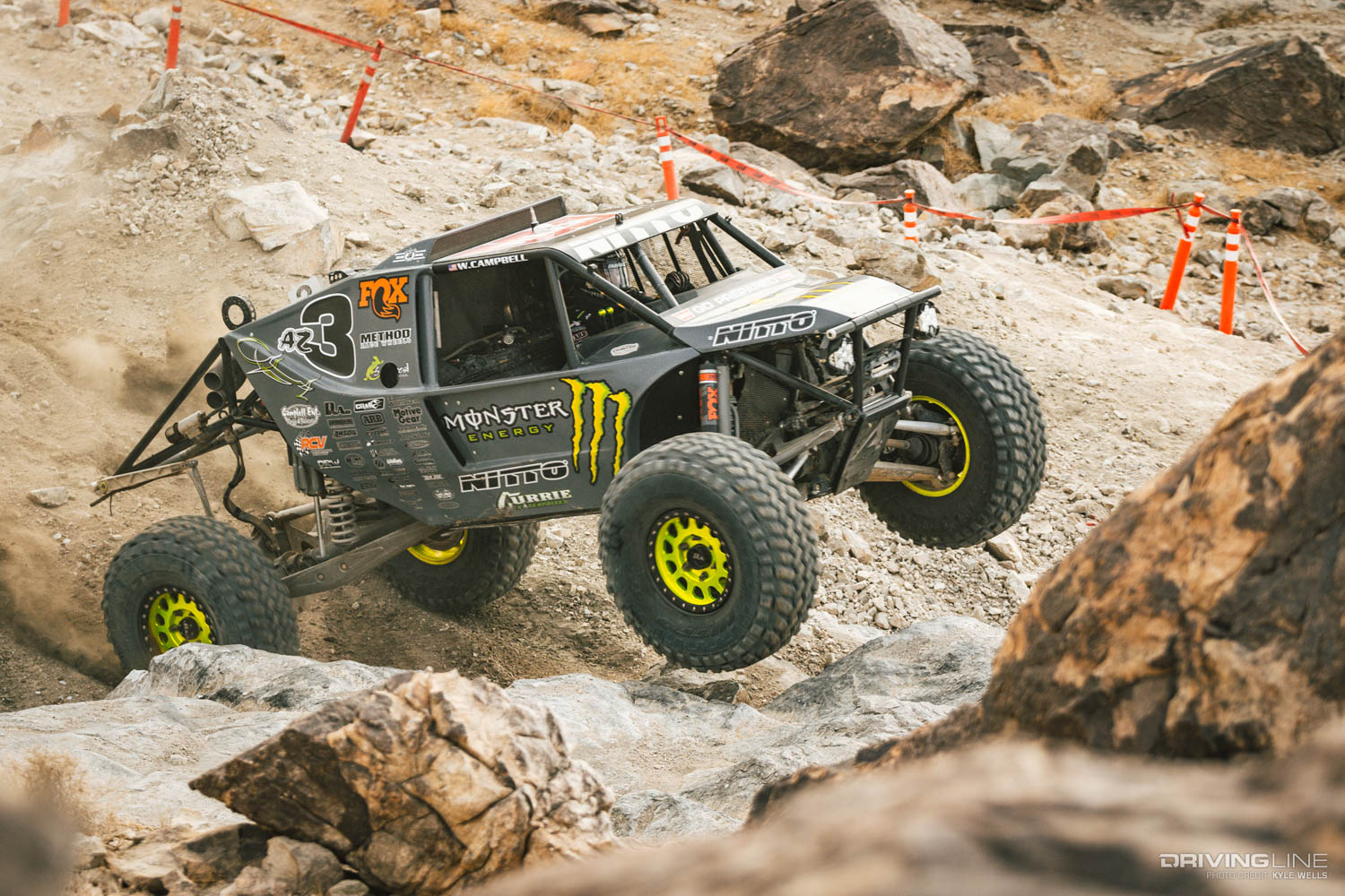 Wayland Campbell racing 2021 Ultra4 King of the Hammers Qualifying