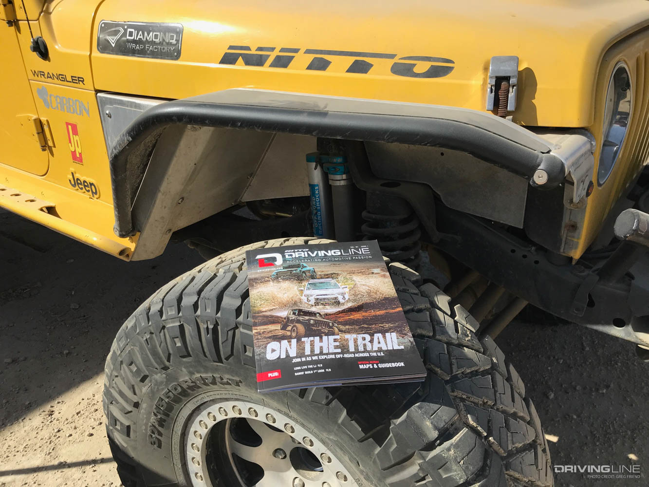 Driving Line Magazine on Nitto Ridge Grappler Tire