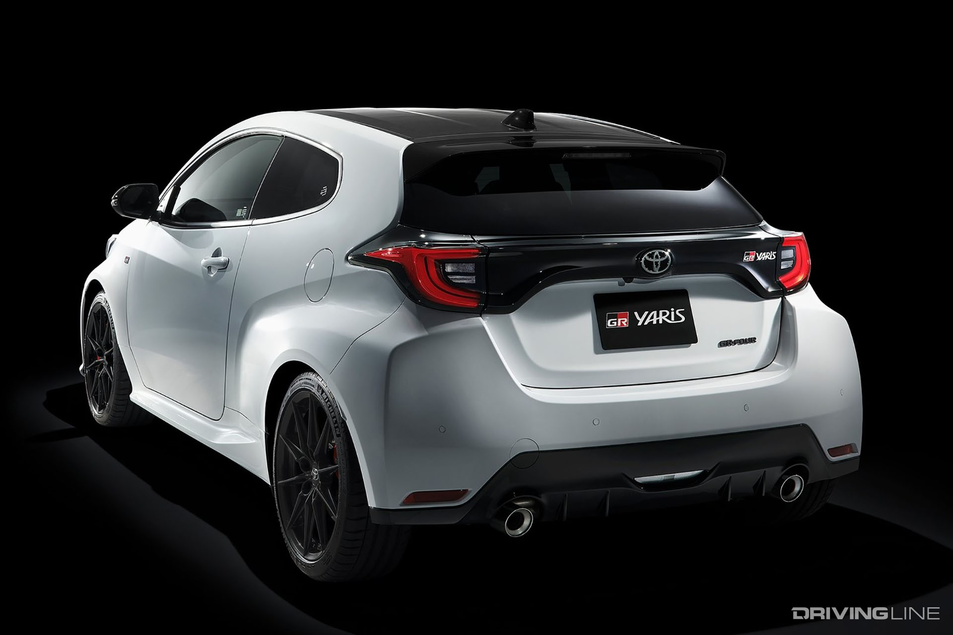 GR Yaris Rear View