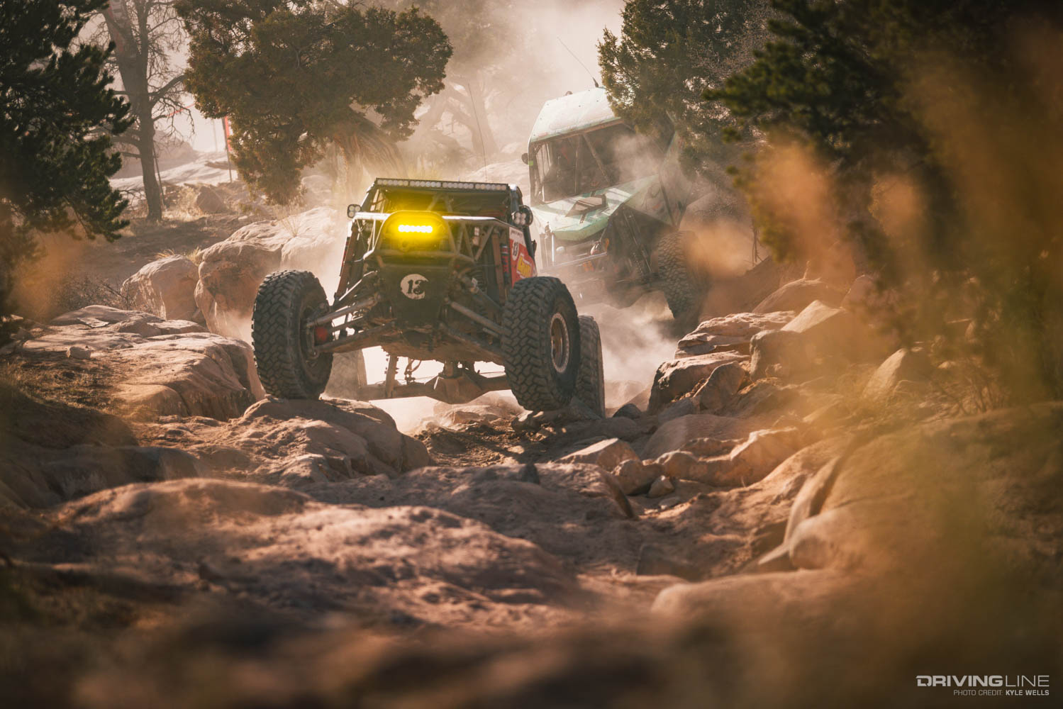 Bailey Cole racing Ultra4 Area BFE Moab April 2021