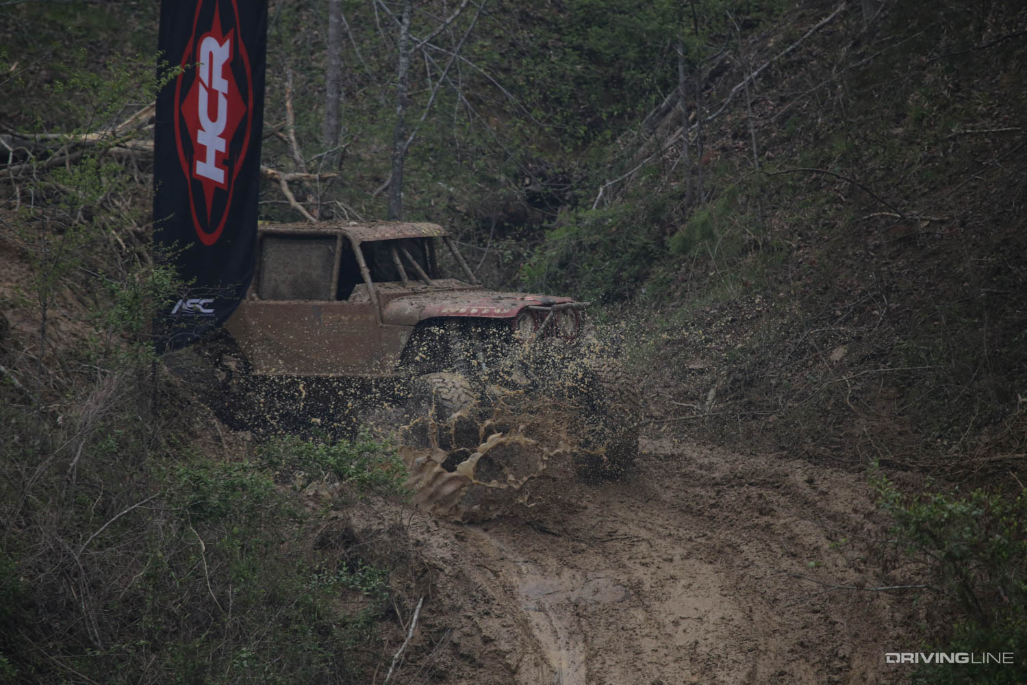Ultra4 Racing Kentucky Apr 2021 4800 class Casey Gilbert in the mud