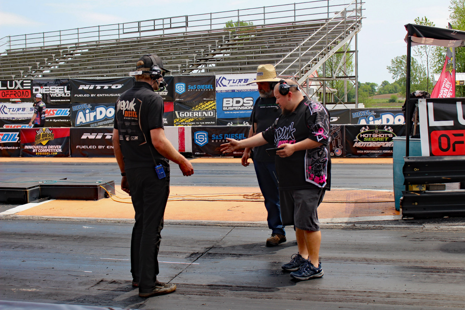 Drag Race Track Prep