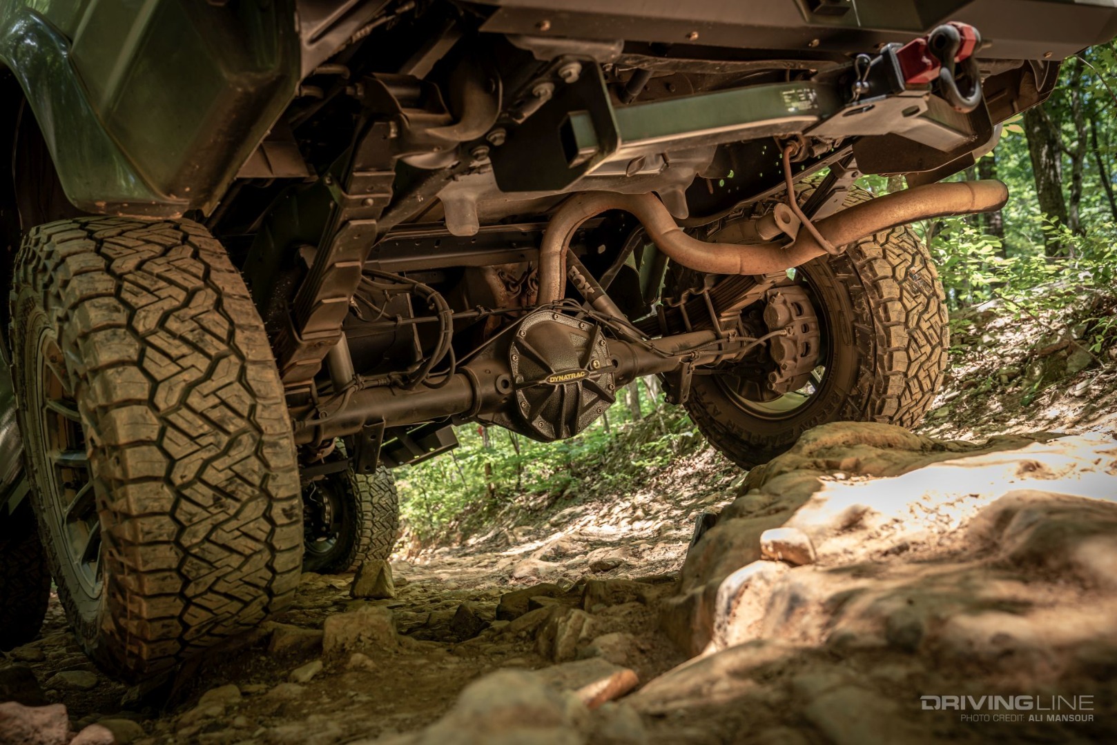 Ford E-350 4x4 Van Conversion Ujoint Offroad Axle detail