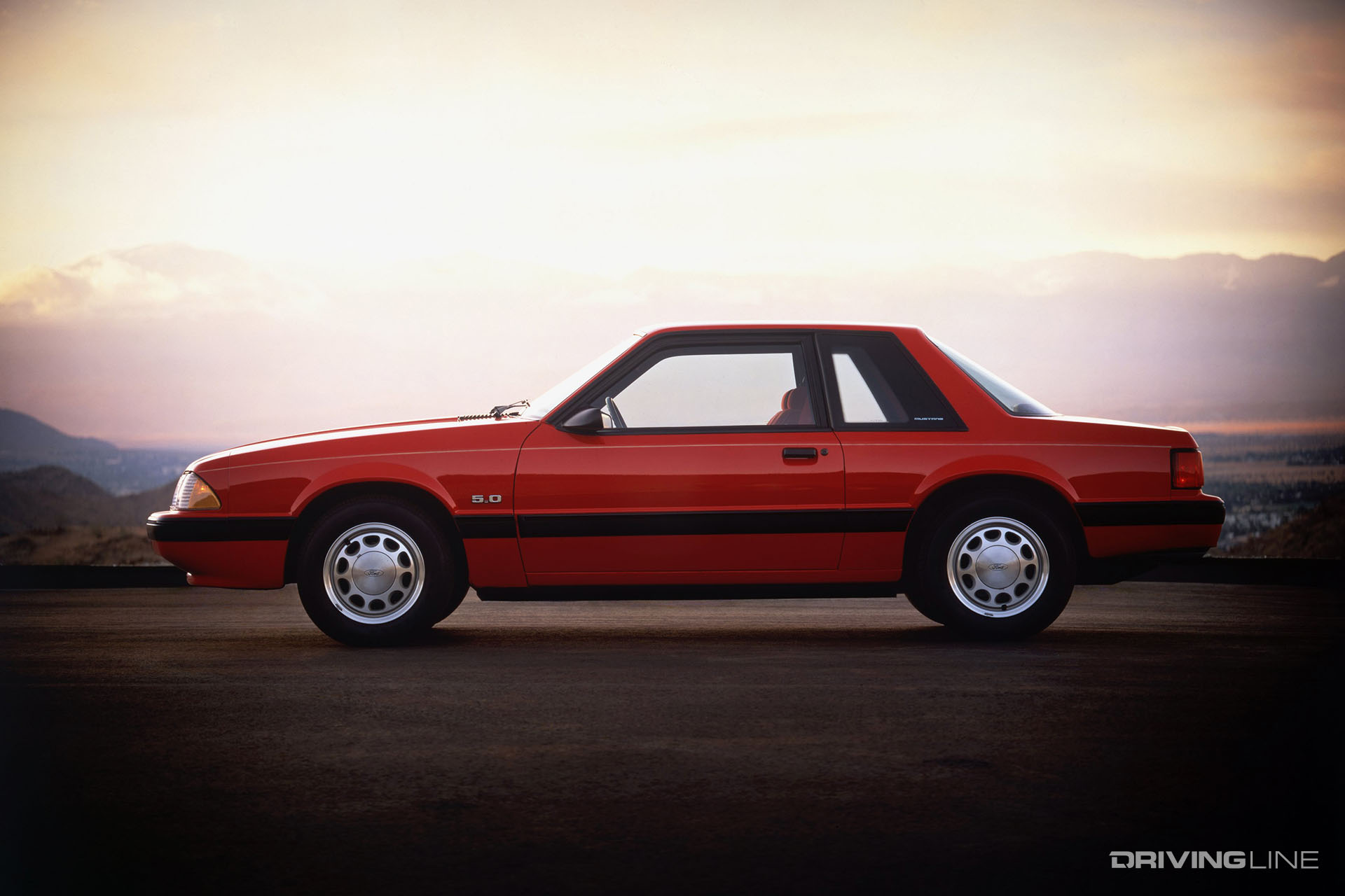 Ford Mustang LX 5.0 Coupe Red