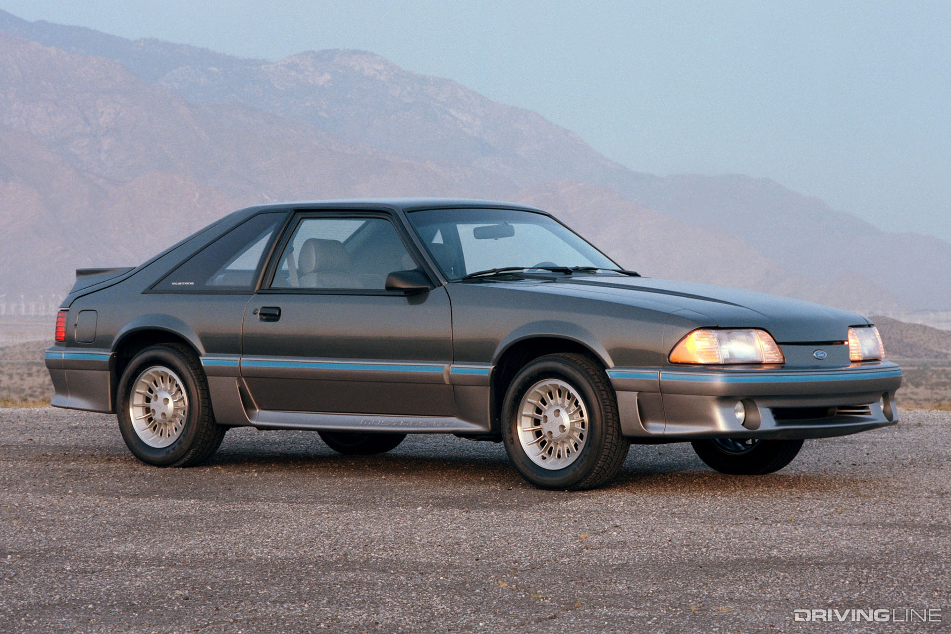 1987 Ford Mustang GT Gray