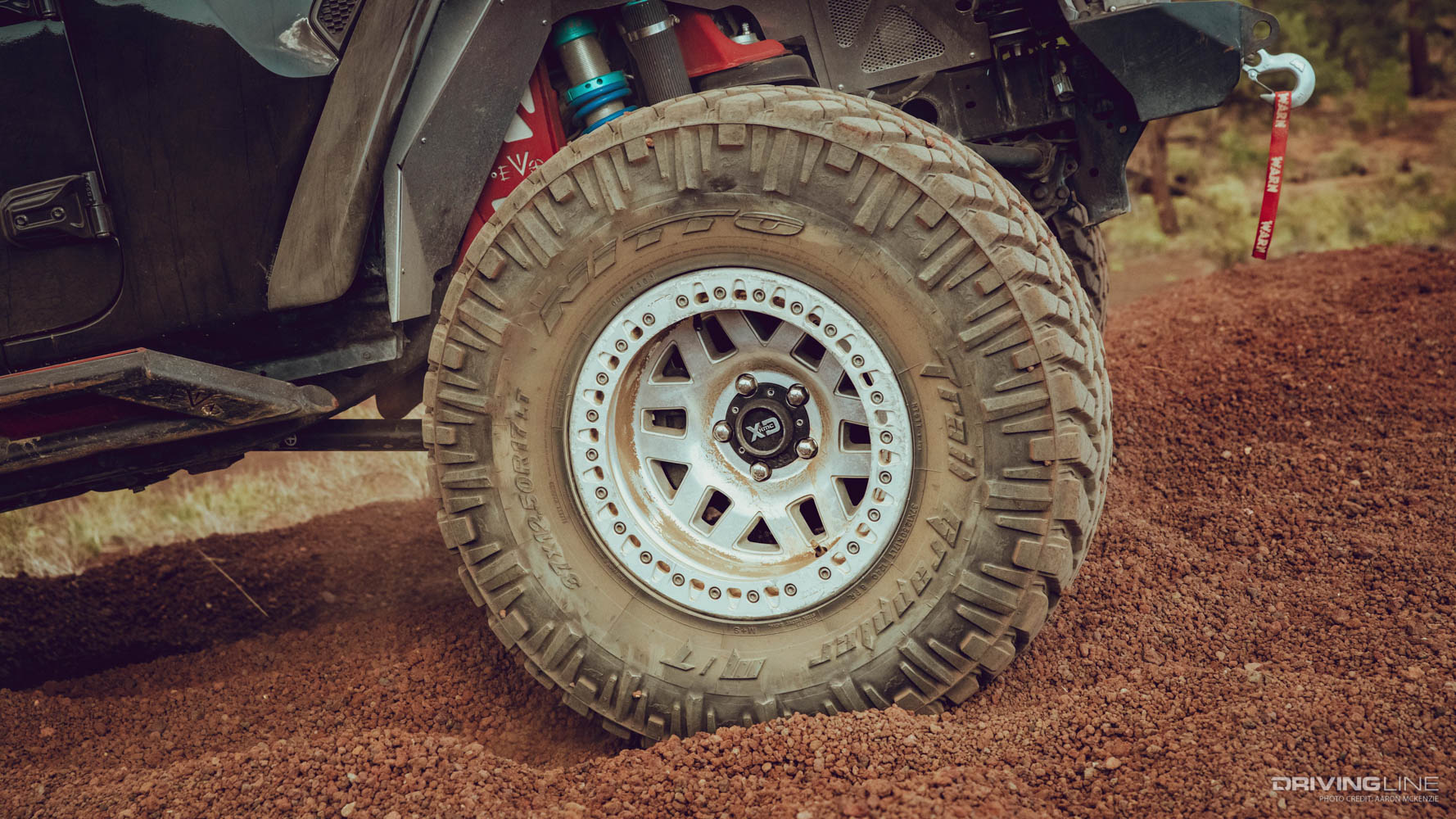 On the Trail: Cinder Hills, AZ  Nitto Trail Grappler Tire