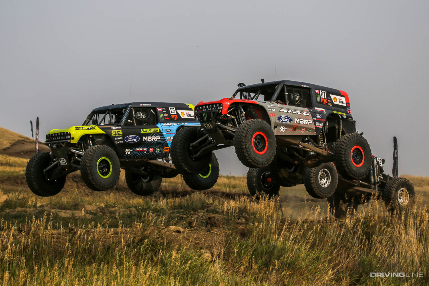 Vaughn Gittin Jr and Loren Healy racing Ultra4 Sturgis, SD 2021