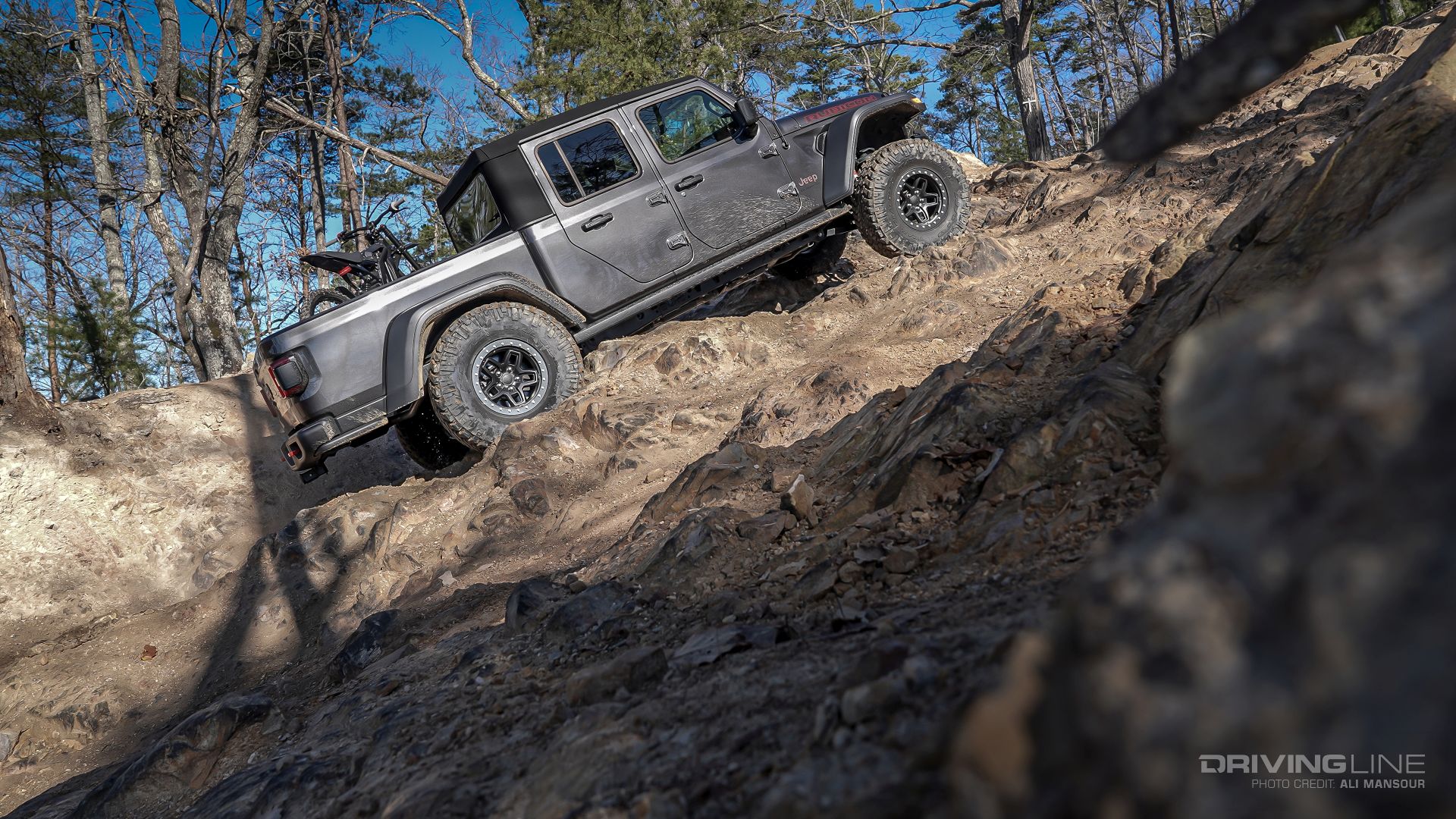 Jeep Gladiator Rubicon on Nitto Trail Grappler tires