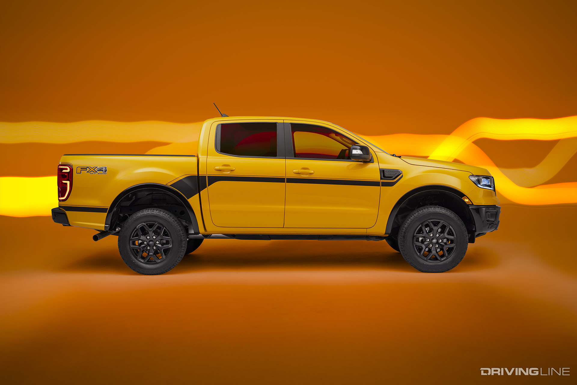 Ford Ranger Splash 2022 Yellow