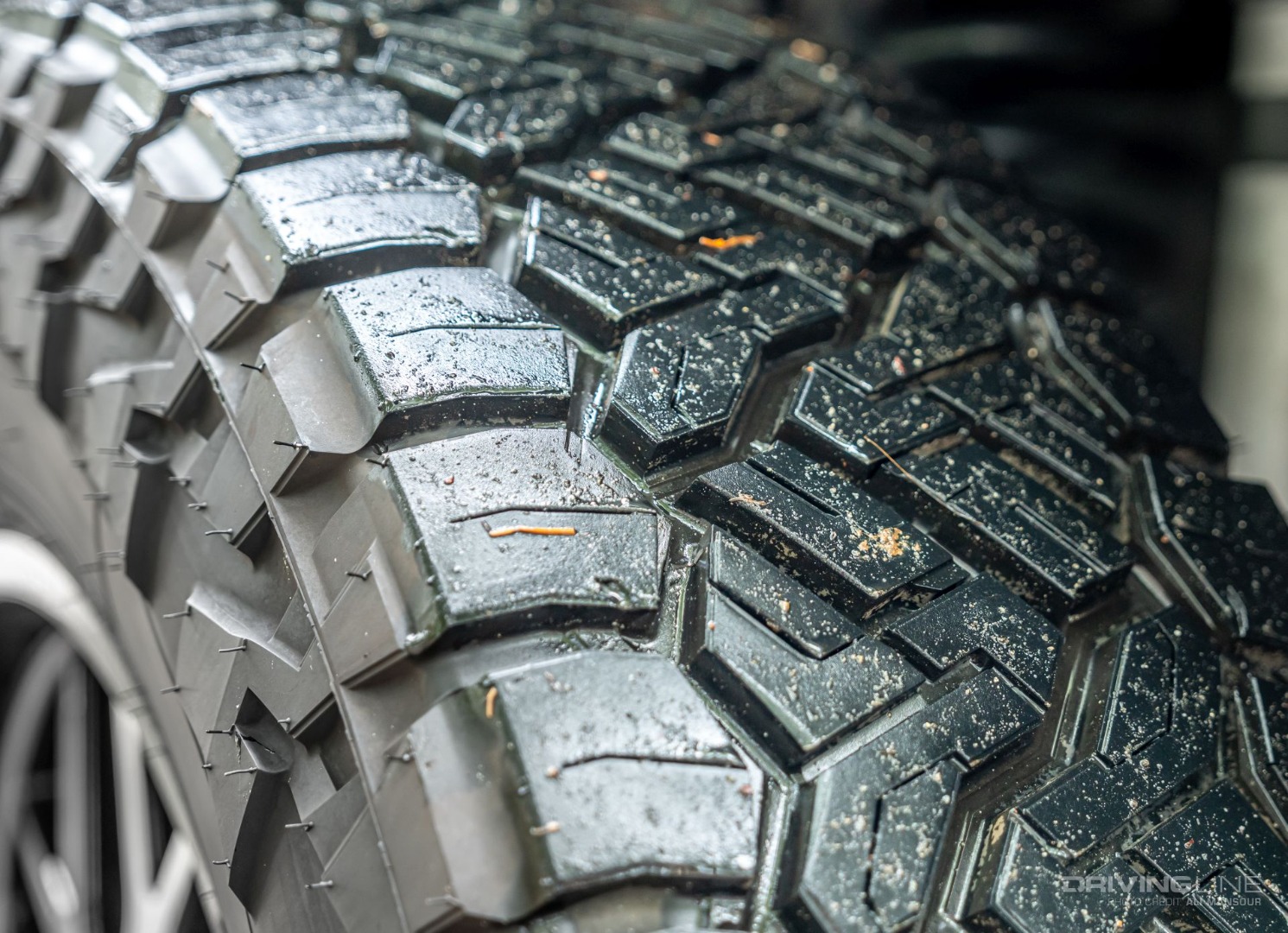 nitto tire recon grappler a/t tread depth detail