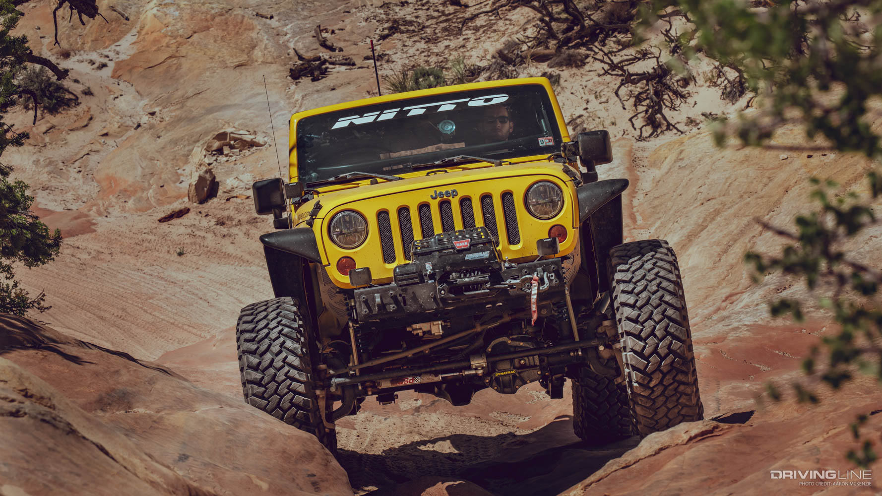 EVO modified Jeep in Driving Line's OTT Series