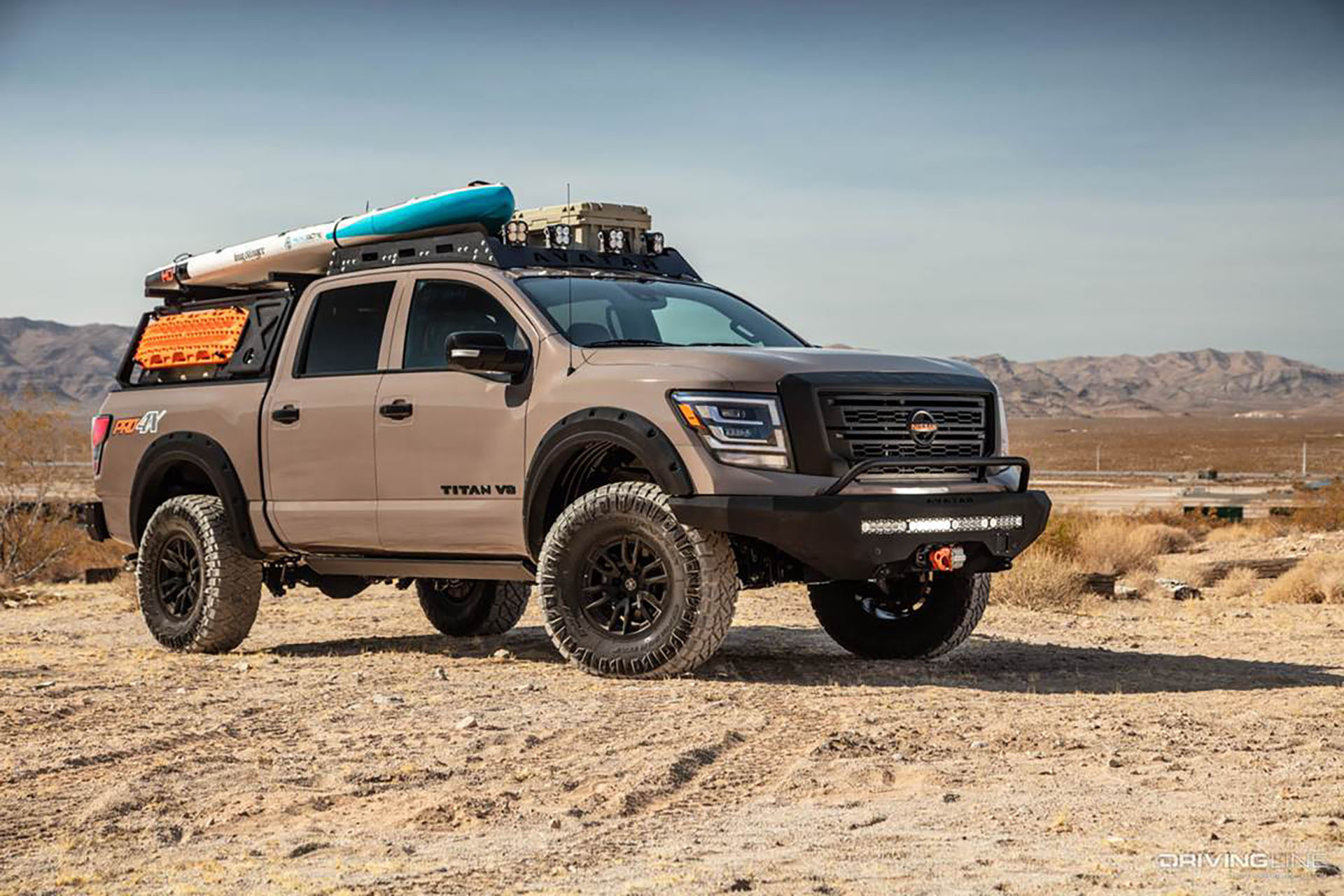 Nissan Titan Overland Build on Nitto Ridge Grappler tires