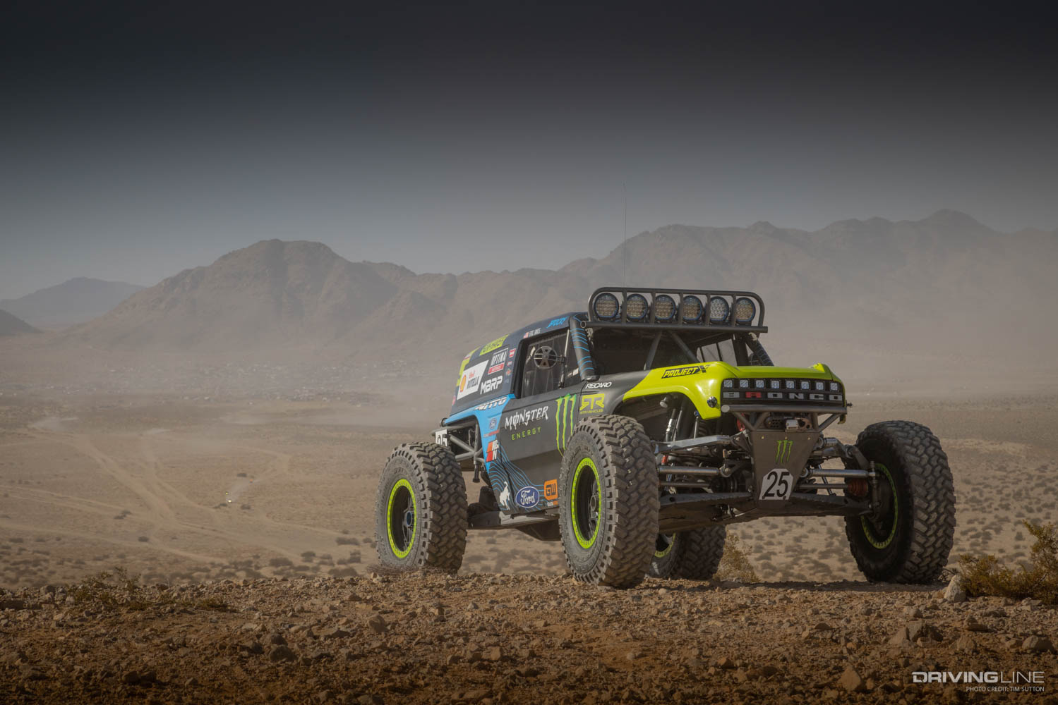 Vaughn Gittin Jr.'s 2022 Ultra4 Bronco on Nitto 42-inch Trail Grappler tires