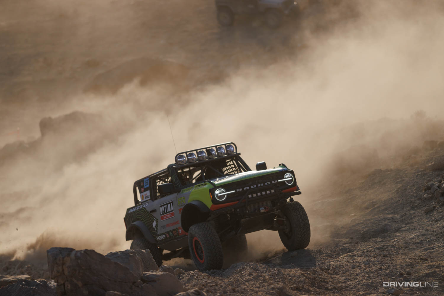 Ford Bronco racing in U4 KOH 2022 on Nitto Trail Grappler tires
