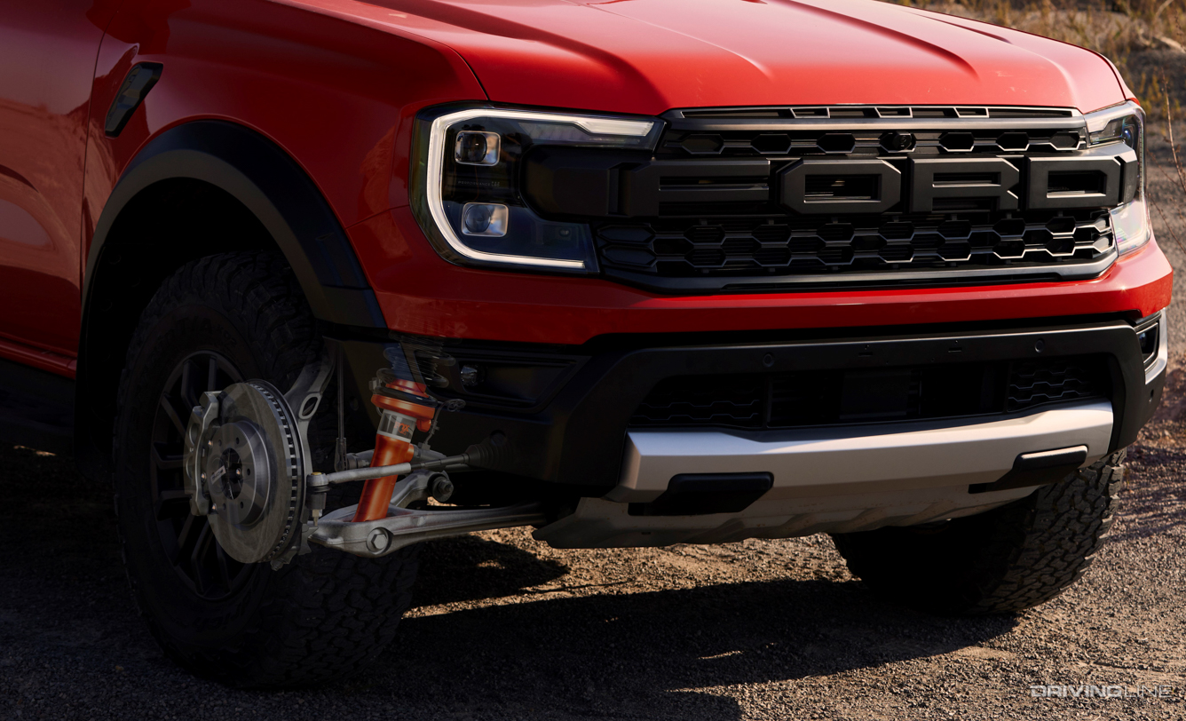 Ford Ranger Raptor Front Suspension Detail