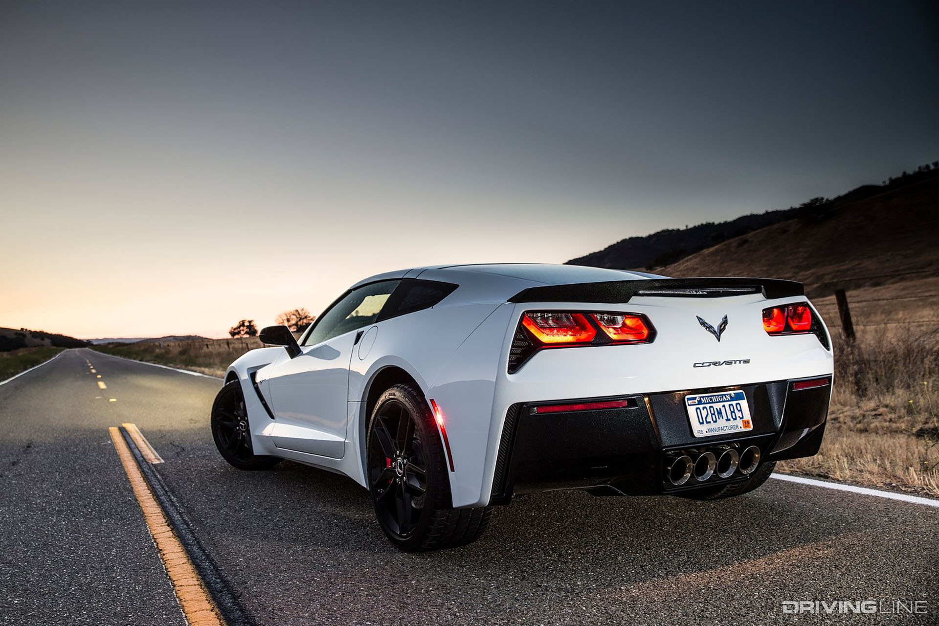 Corvette C7 White