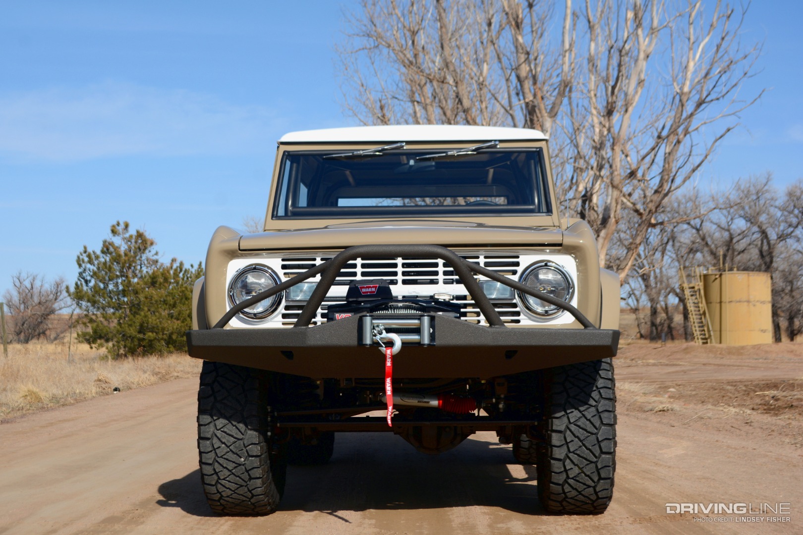 1974 Bronco Front From Ground-Level