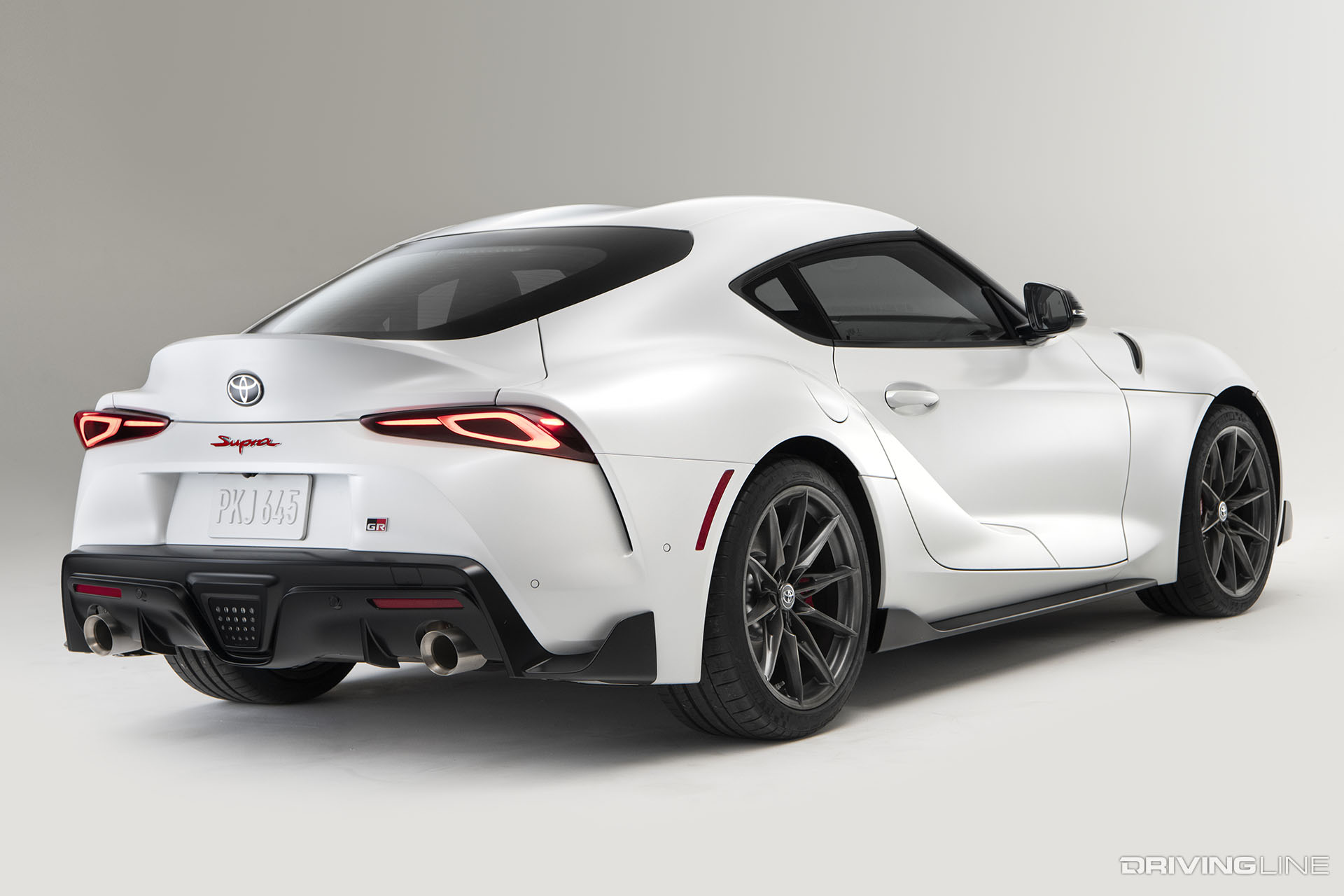 Toyota Supra Manual Rear View