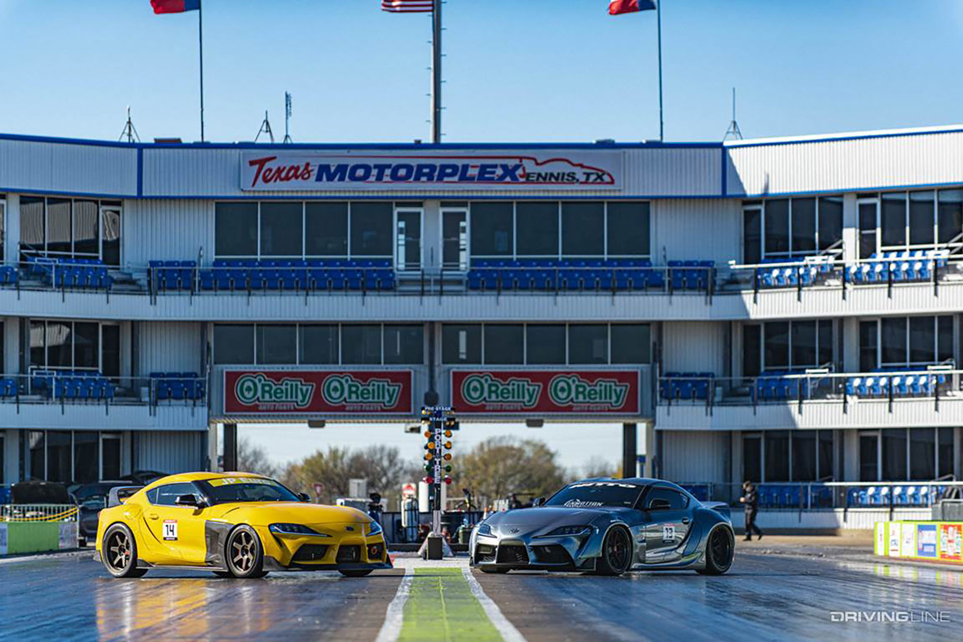 Toyota Supra Mk5 Drag Battle