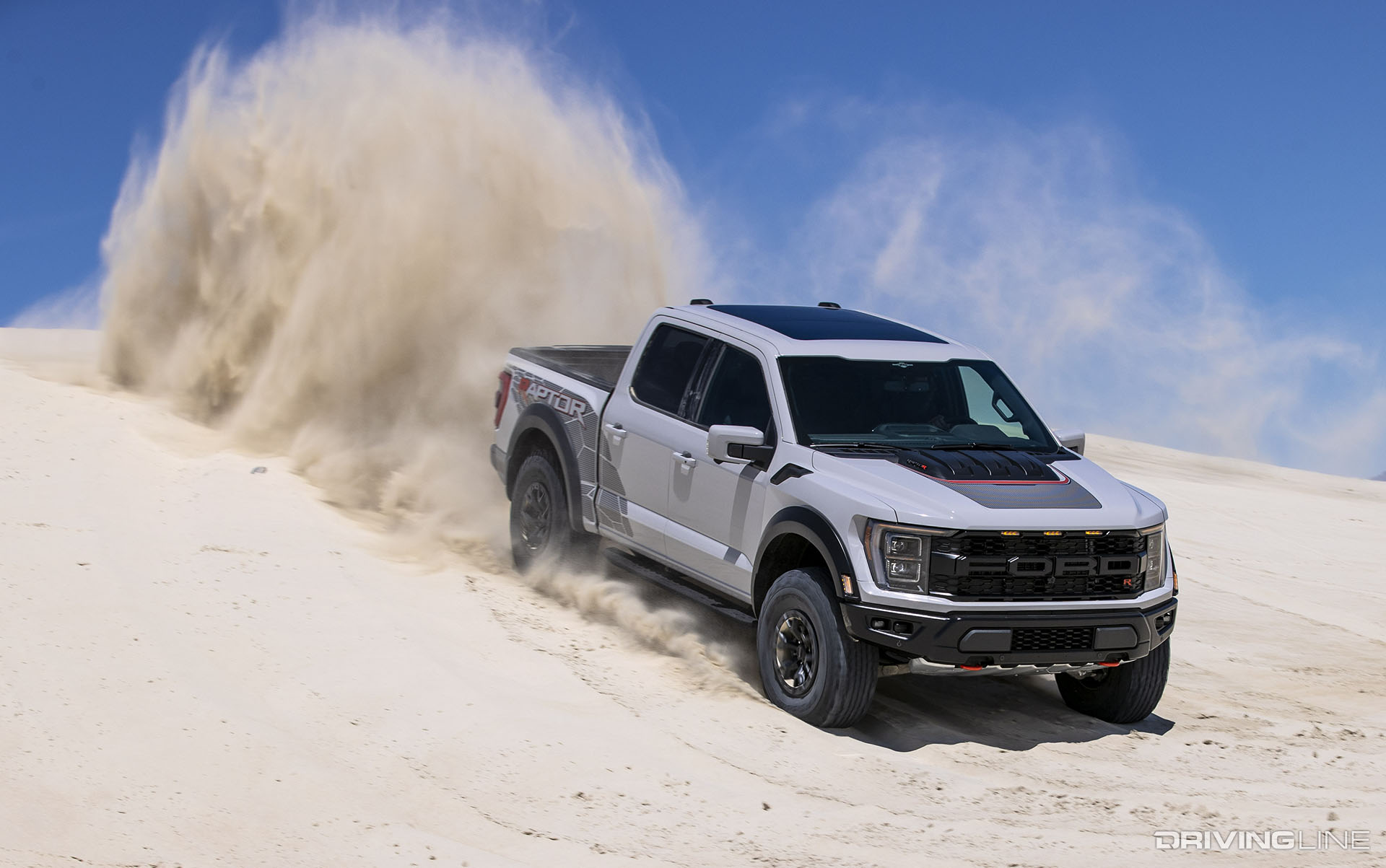 Ford Raptor R in desert
