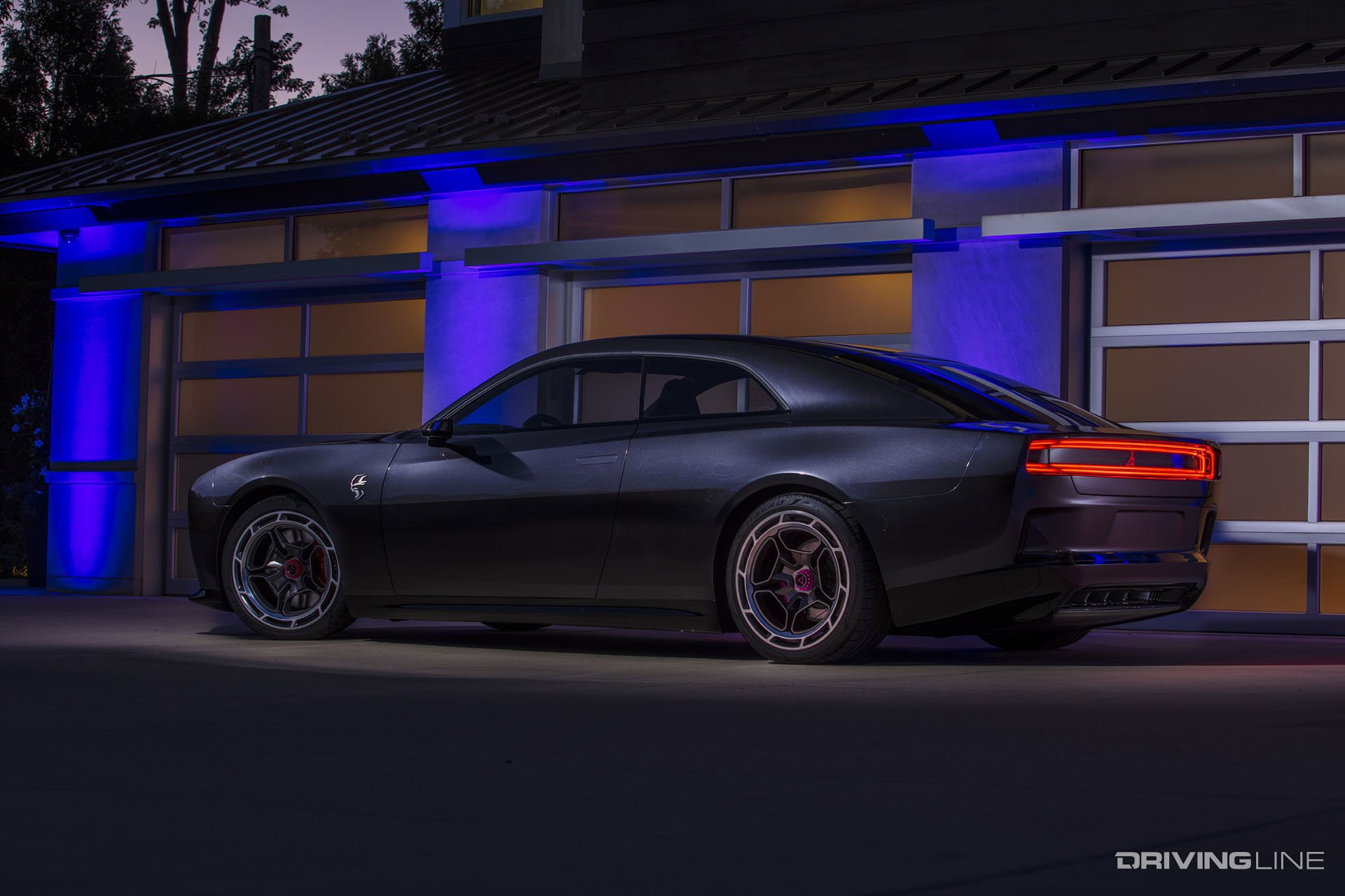 Dodge Charger SRT EV Concept Rear 3/4