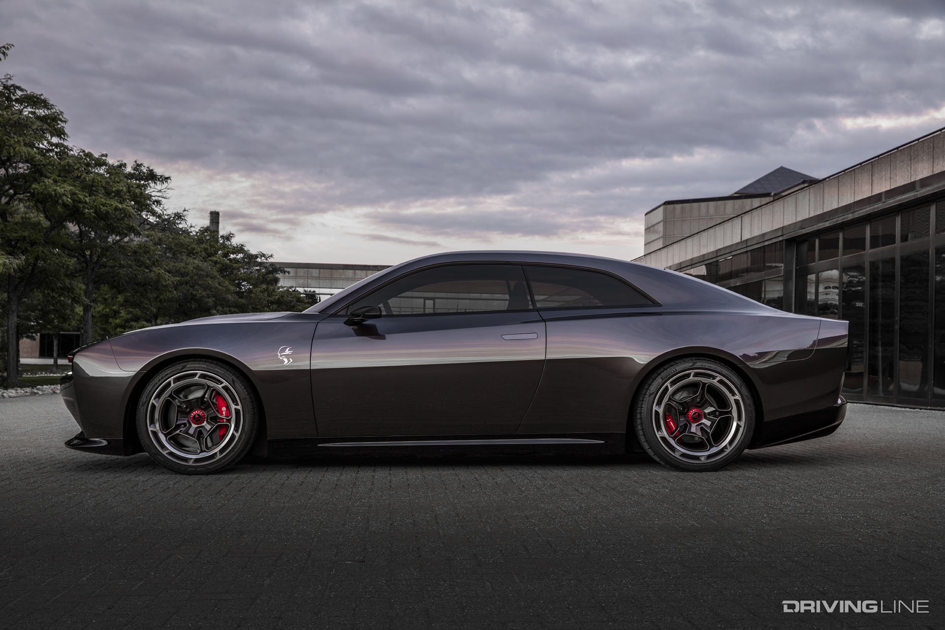 Dodge Charger Daytona EV Concept Side View