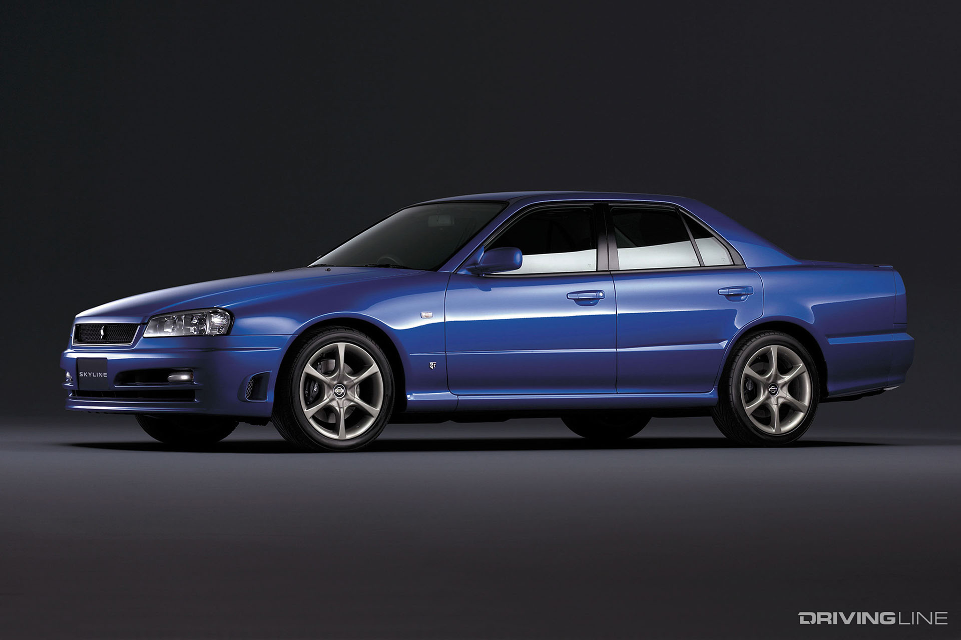 Nissan ER34 Skyline Sedan Blue