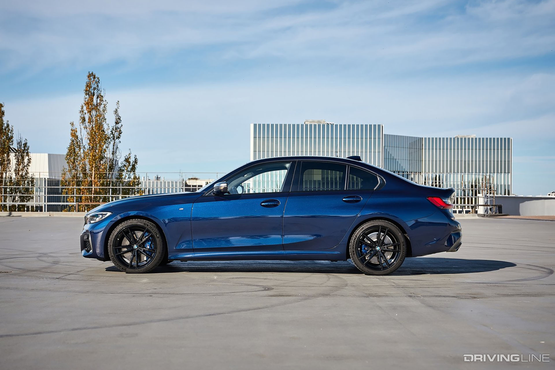 BMW M340i Sedan Side View