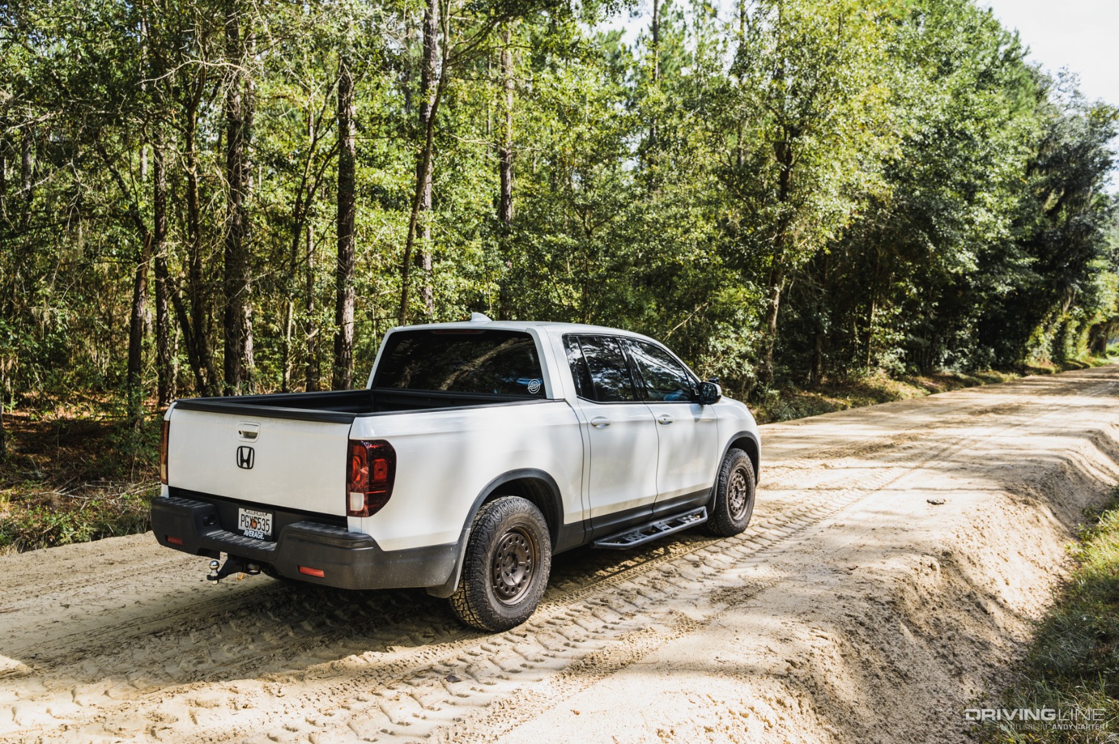 Honda Ridgeline in Sand Mode
