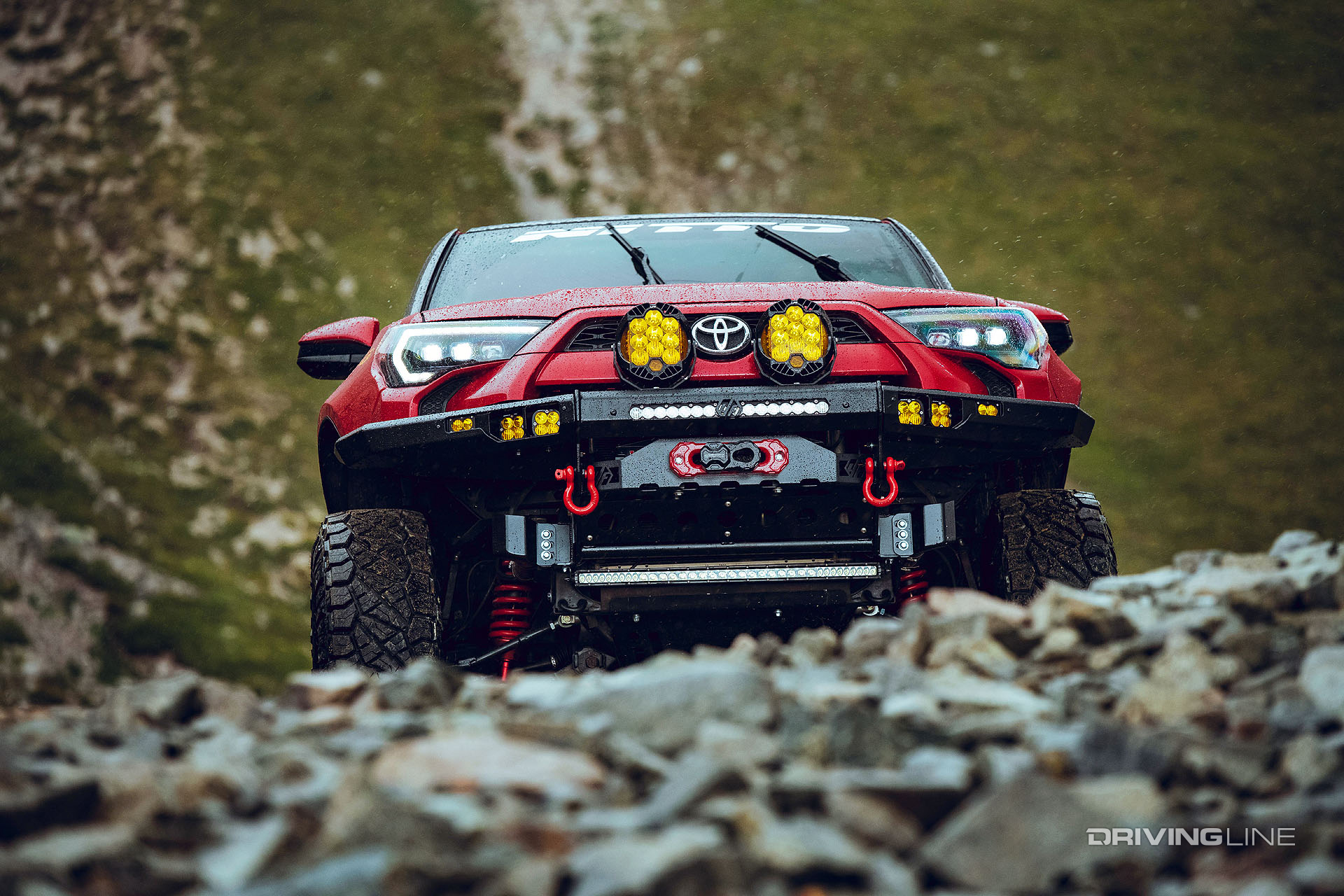 toyota 4runner climbs mount antero switchback on nitto tires