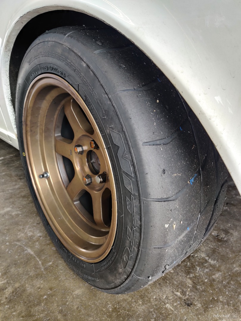 Nitto NT01 with slight wear