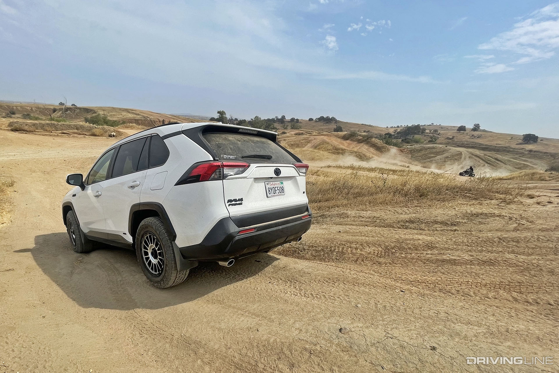 Toyota RAV4 Prime at Off-Road Park