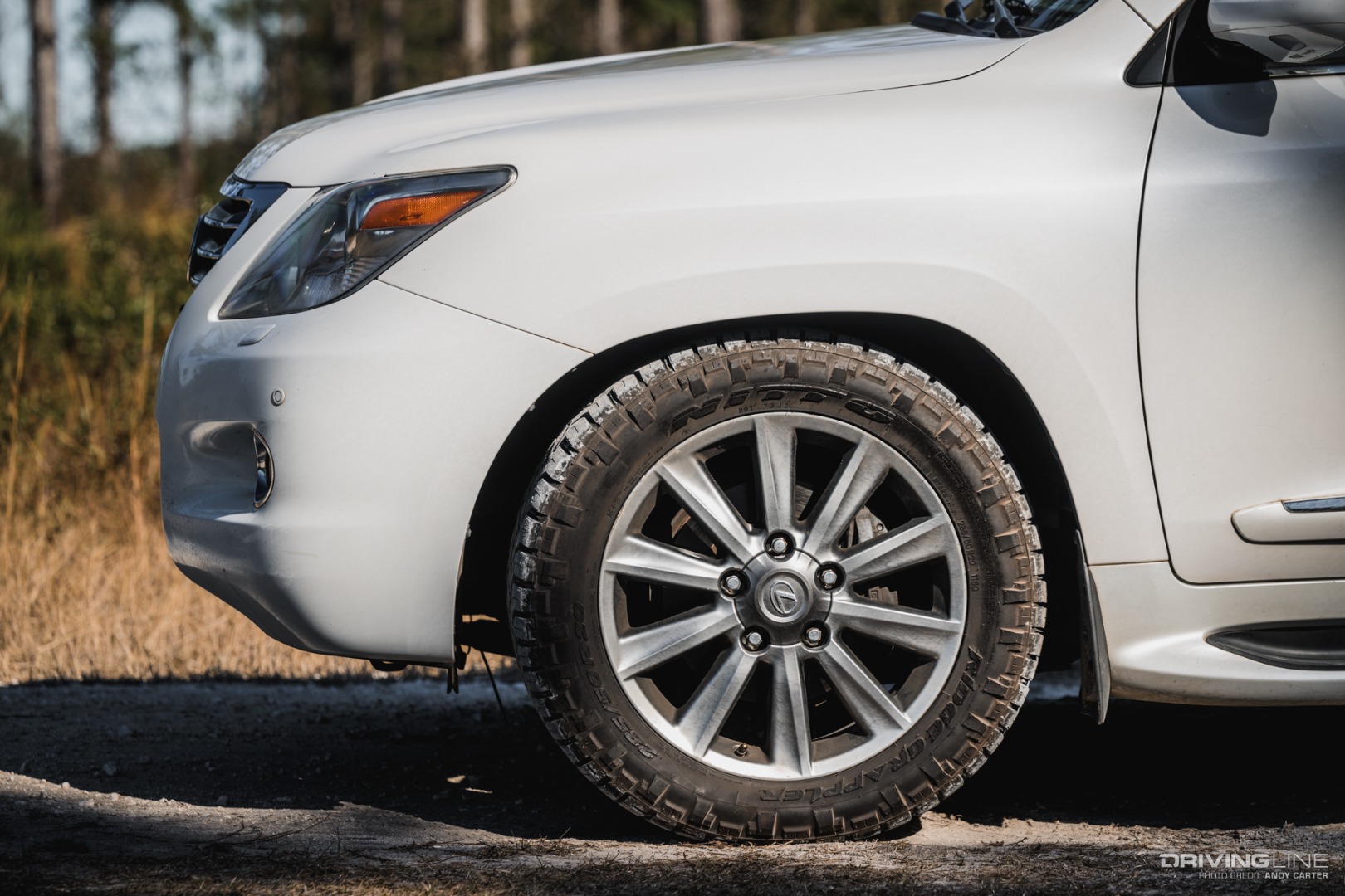 Nitto Ridge Grappler Tire on Lexus LX570